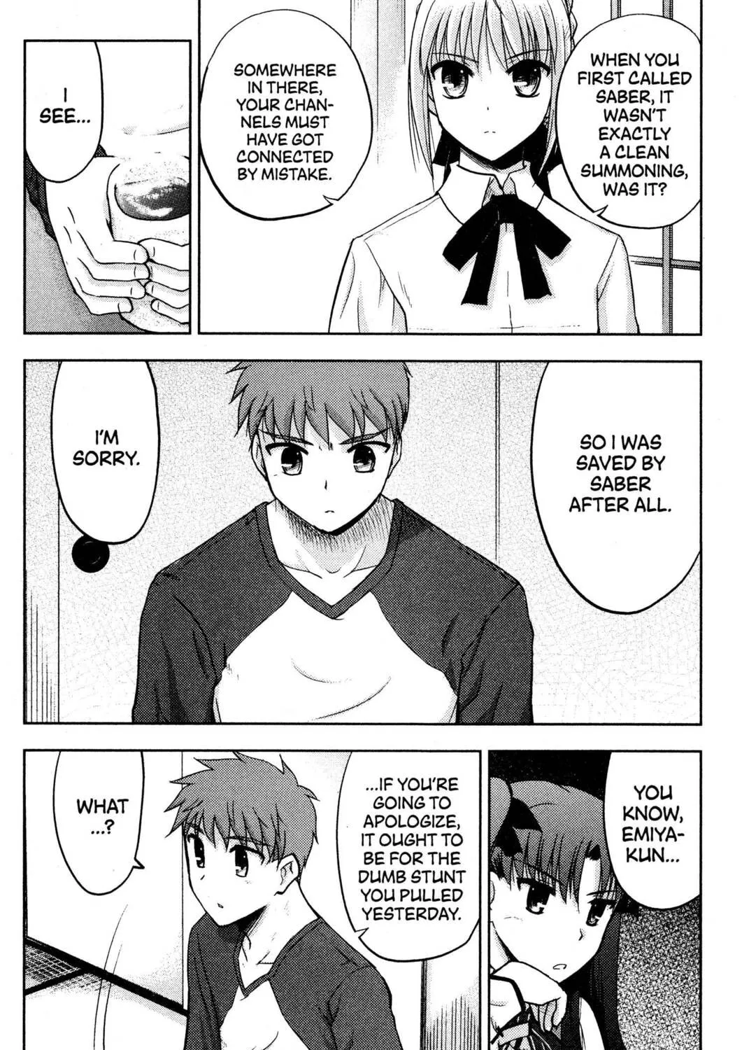 Read Fate/stay night chapter 5 image 28 on Lezhin