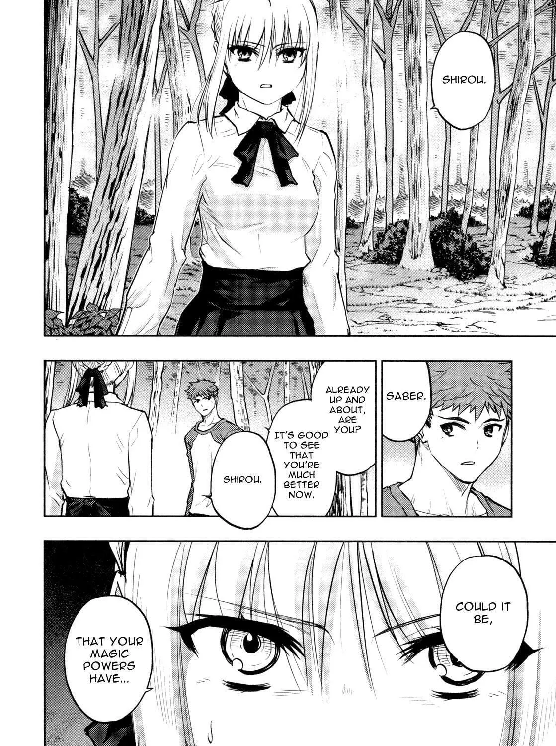 Read Fate/stay night chapter 52 image 20 on Lezhin