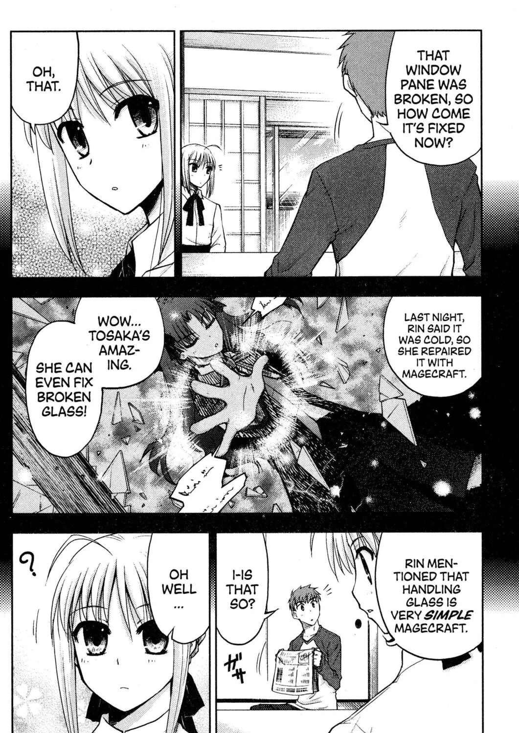 Read Fate/stay night chapter 7 image 14 on Lezhin