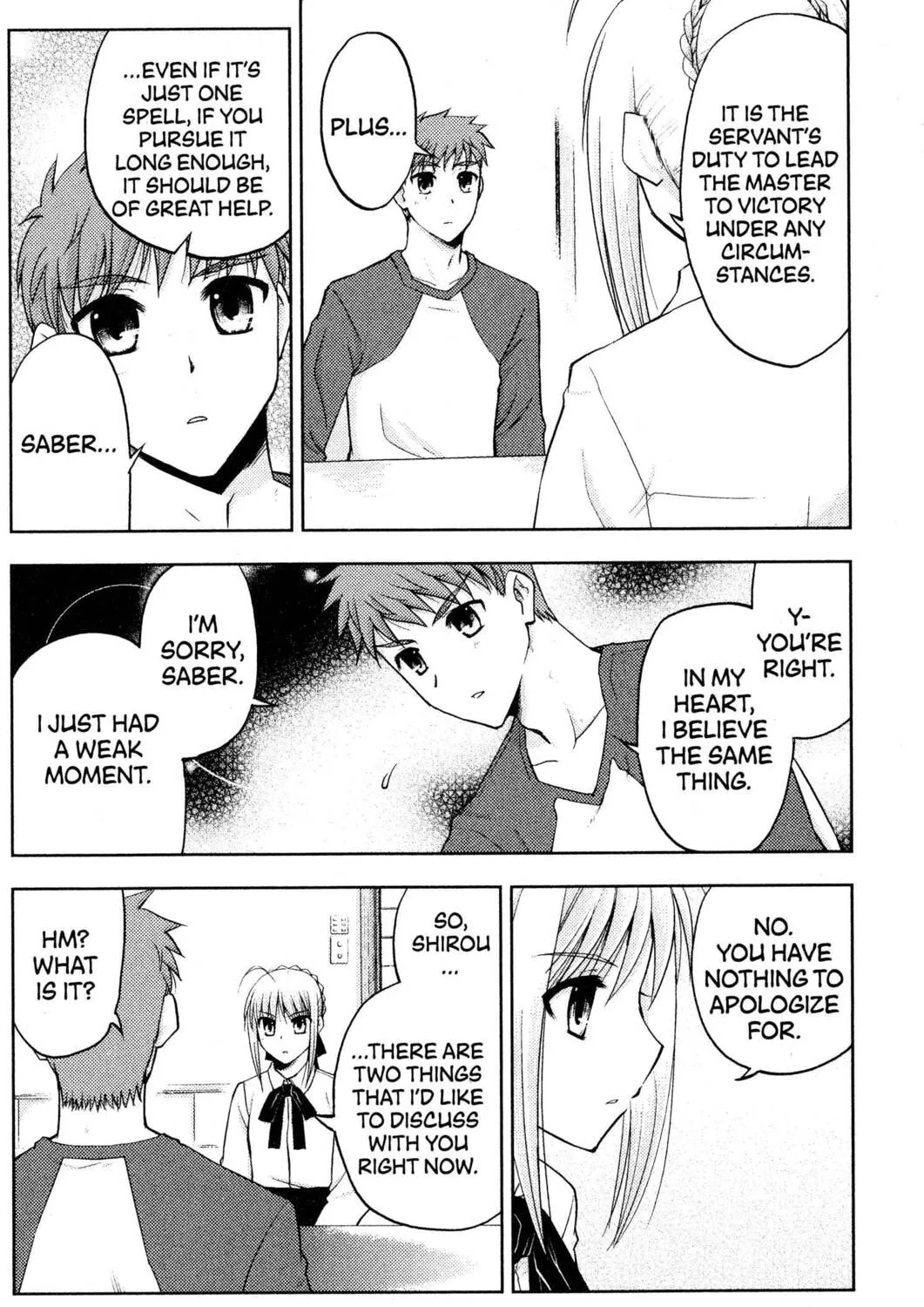 Read Fate/stay night chapter 7 image 18 on Lezhin