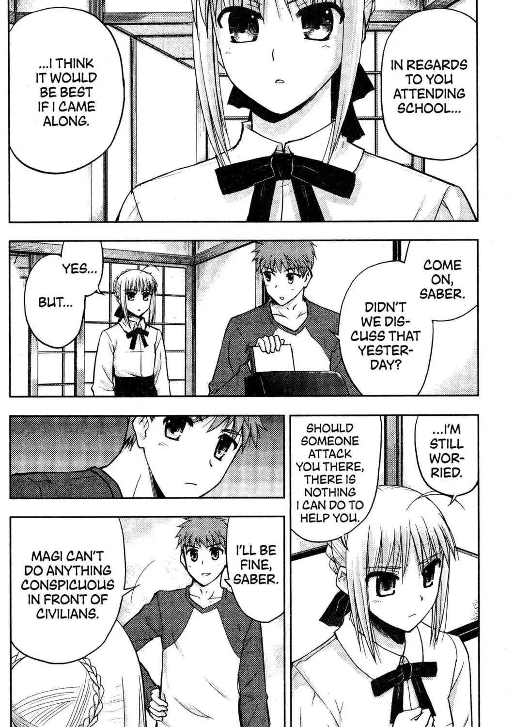 Read Fate/stay night chapter 8 image 10 on Lezhin