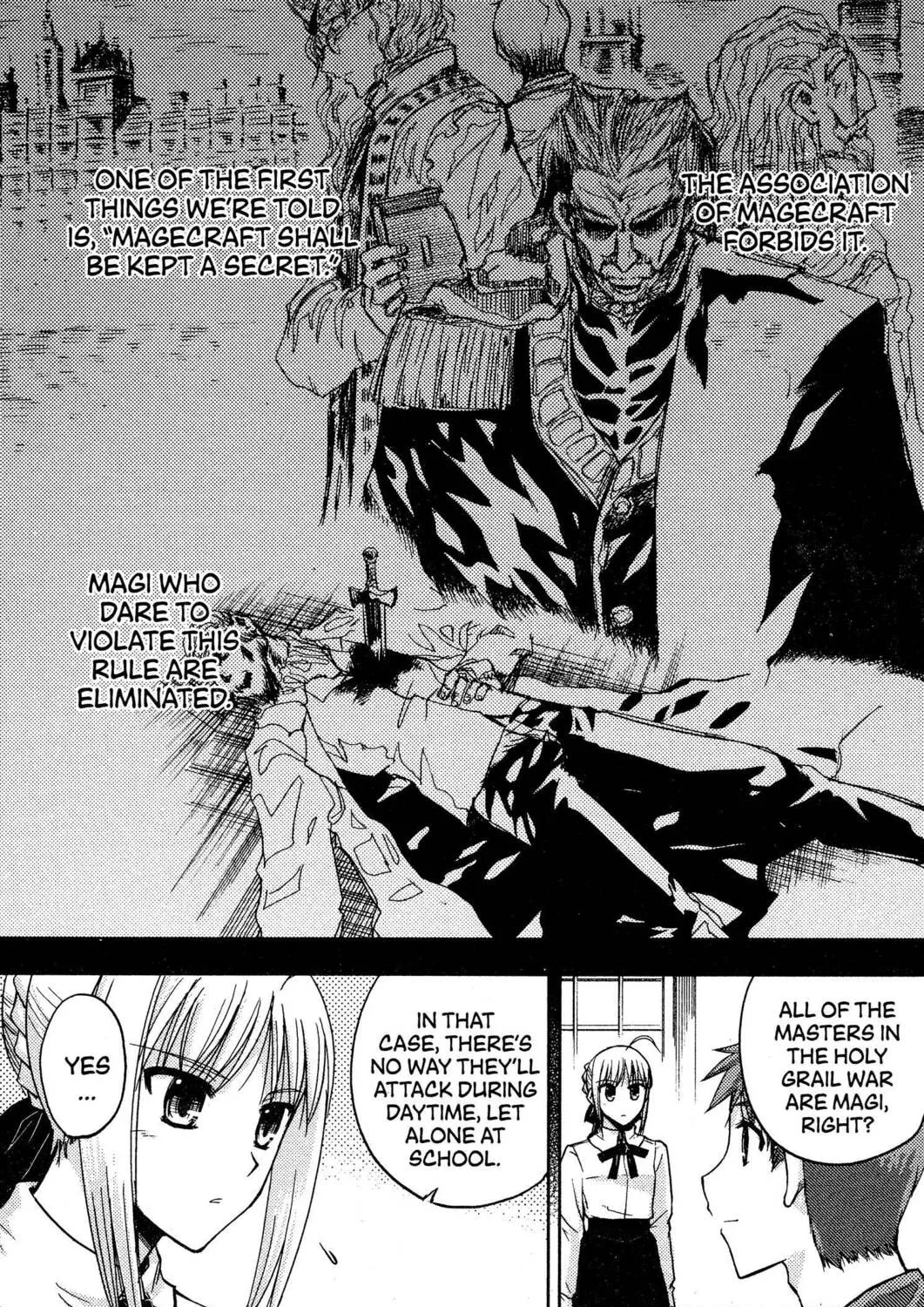 Read Fate/stay night chapter 8 image 12 on Lezhin