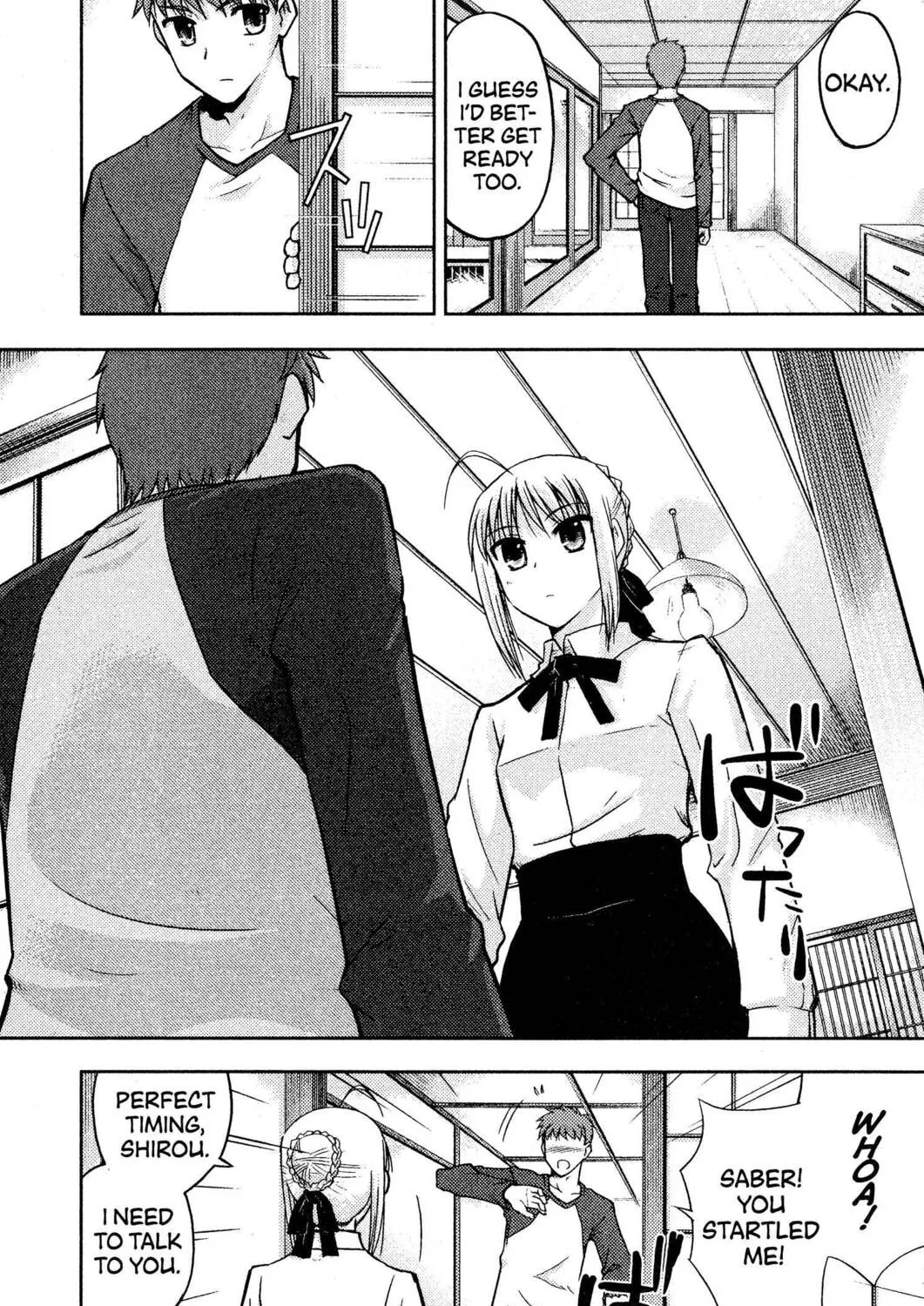 Read Fate/stay night chapter 8 image 8 on Lezhin