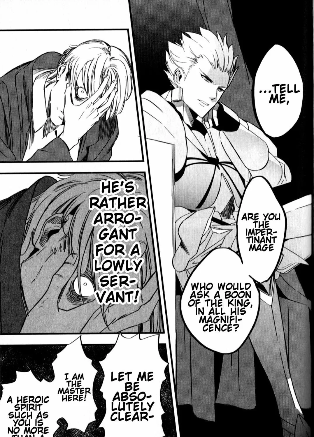Read Fate/strange Fake chapter 1 image 24 on Lezhin