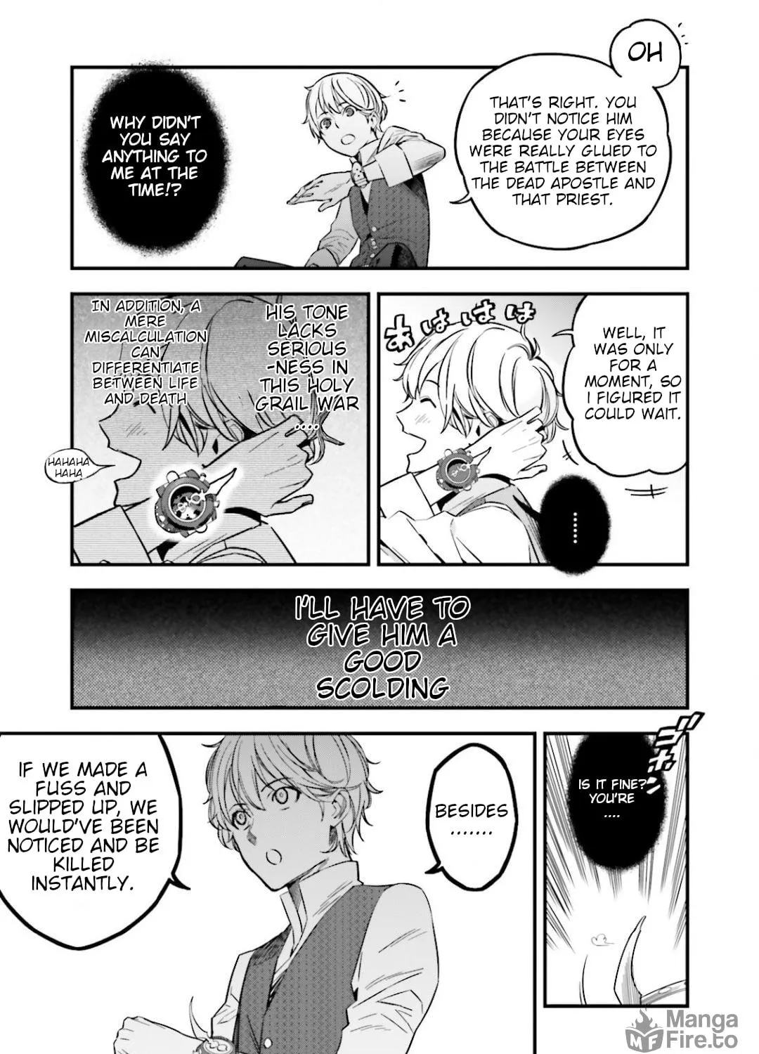 Read Fate/strange Fake chapter 12.1 image 9 on Lezhin