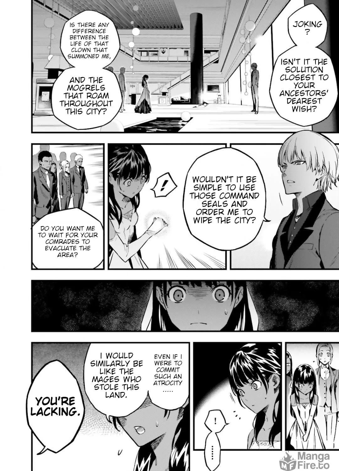 Read Fate/strange Fake chapter 12.2 image 17 on Lezhin