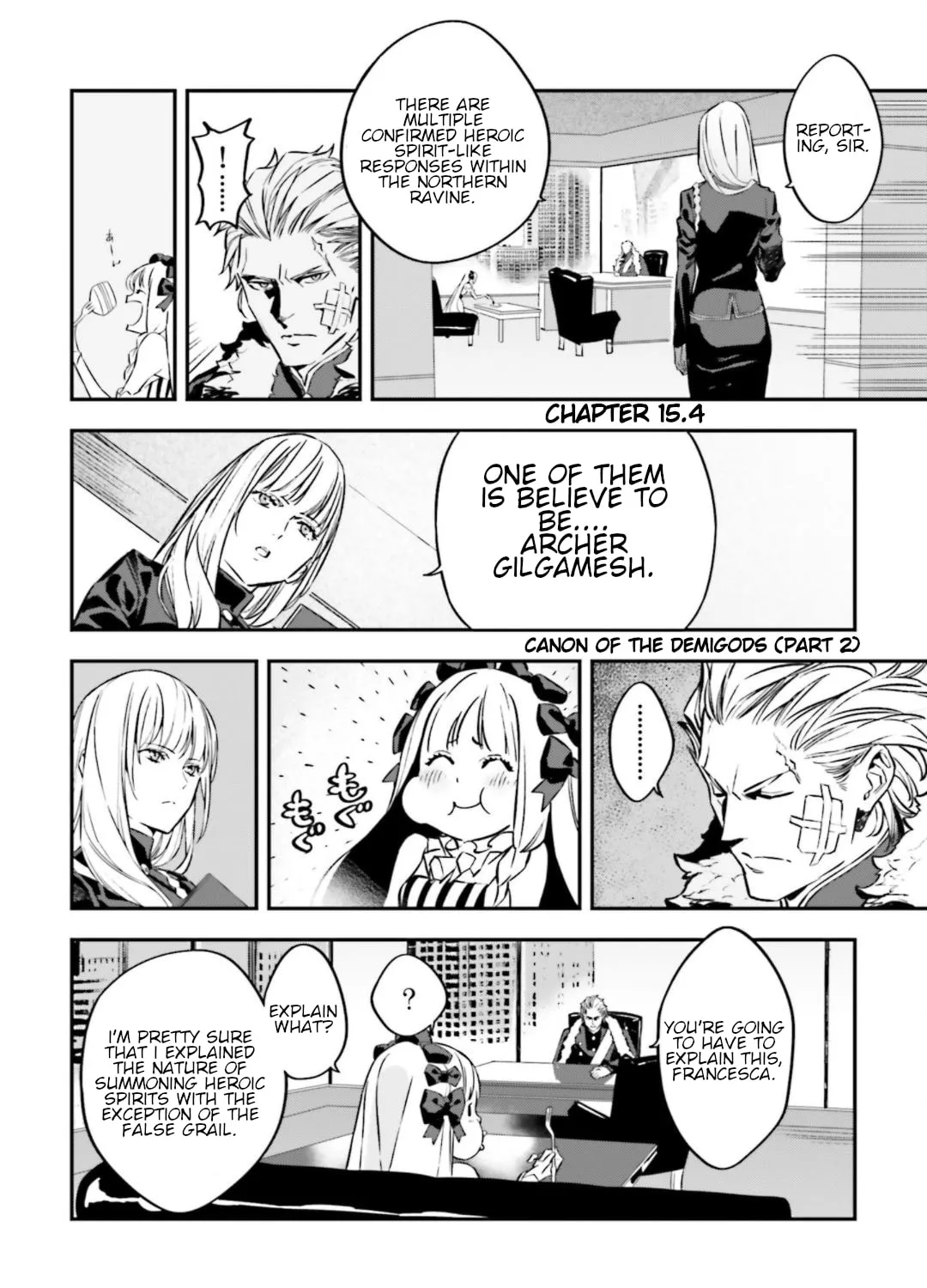 Read Fate/strange Fake chapter 15.4 image 2 on Lezhin