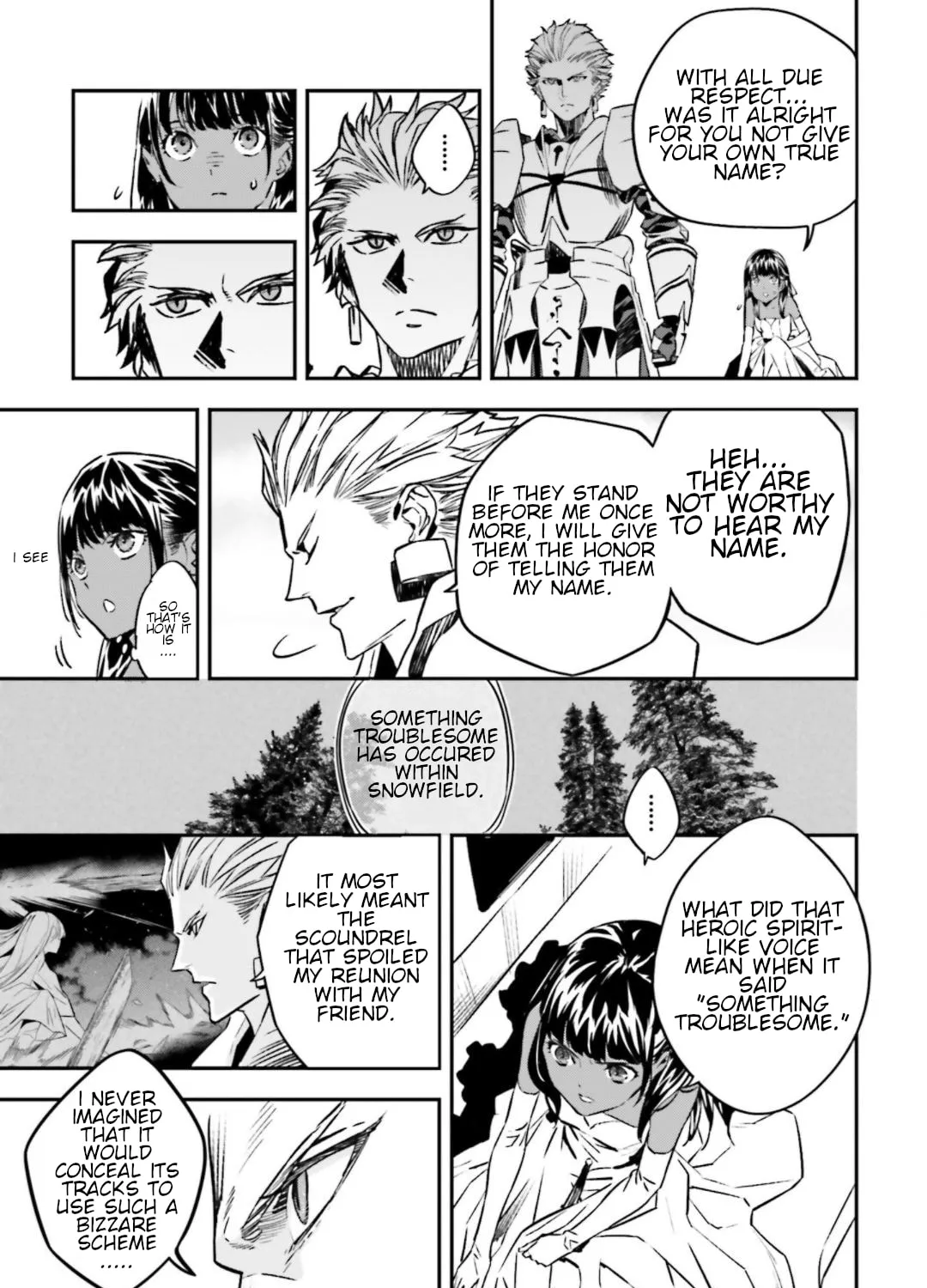 Read Fate/strange Fake chapter 15.4 image 56 on Lezhin