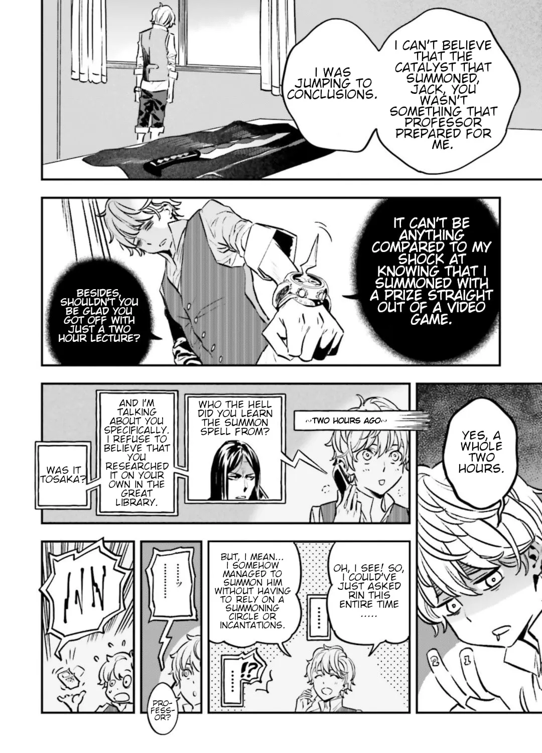 Read Fate/strange Fake chapter 16.1 image 2 on Lezhin