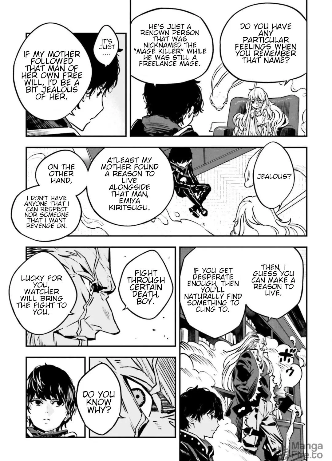 Read Fate/strange Fake chapter 16.2 image 16 on Lezhin