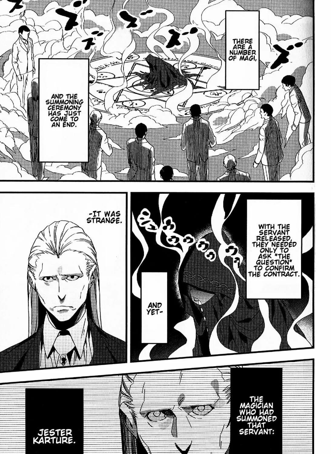Read Fate/strange Fake chapter 3 image 12 on Lezhin