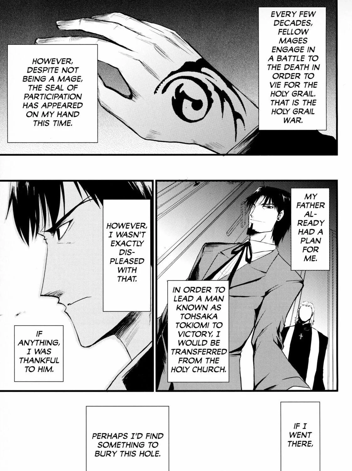 Read Fate/Zero ~Kotomine~ chapter 0 image 4 on Lezhin