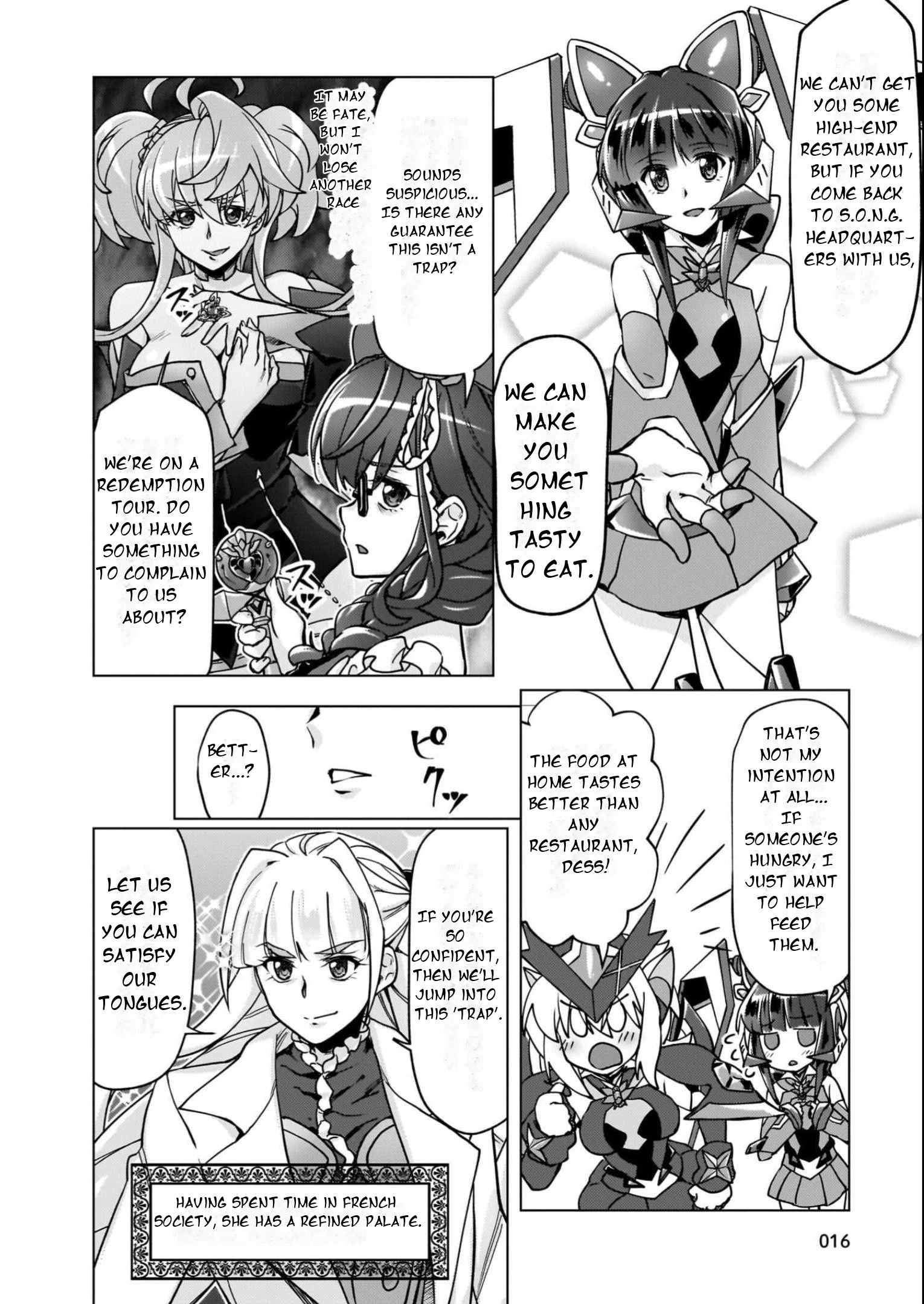 Feast of the Valkyries: Cooking with Shirabe Chapter 13 page 17 - 
