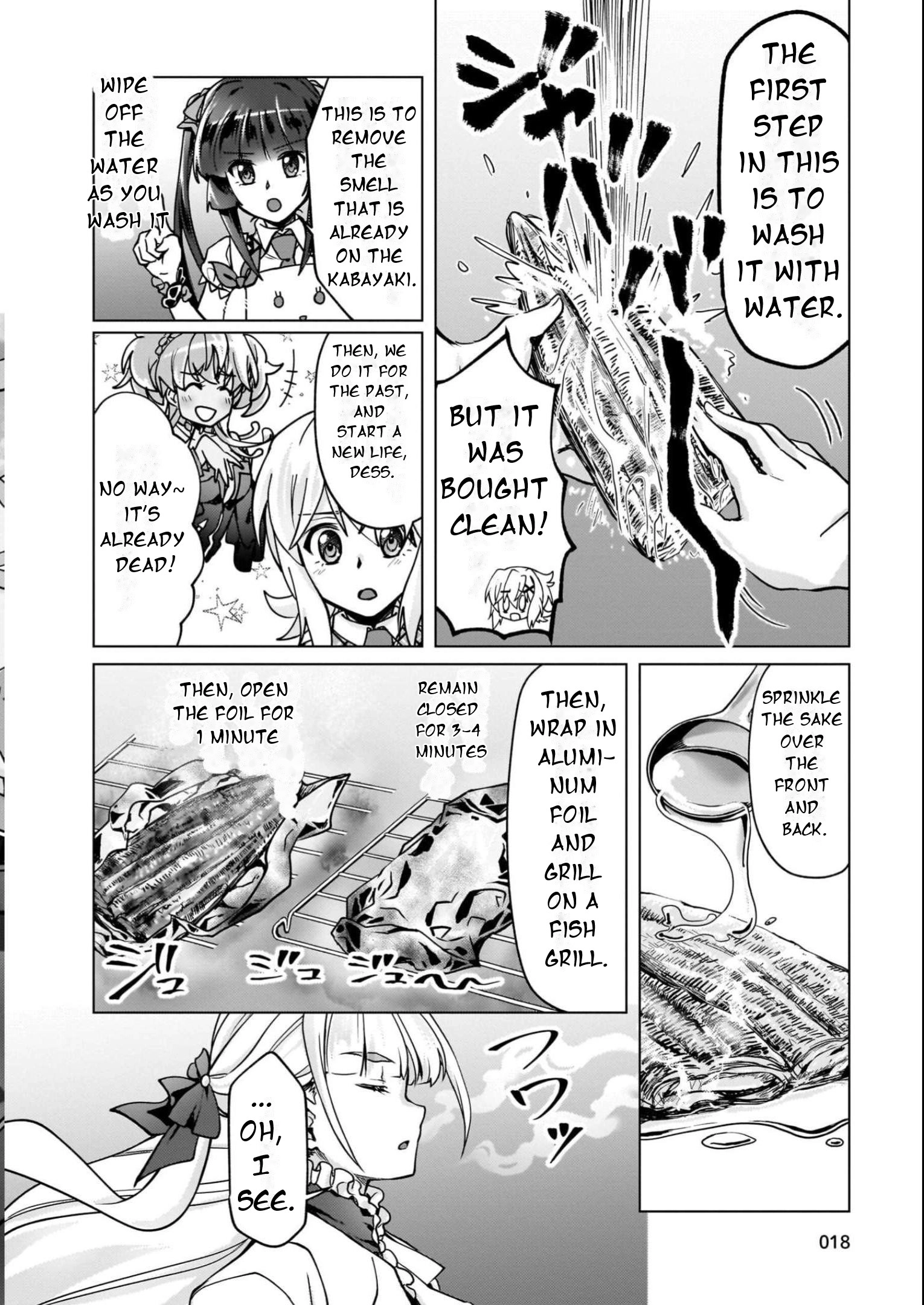Feast of the Valkyries: Cooking with Shirabe Chapter 13 page 19 - 