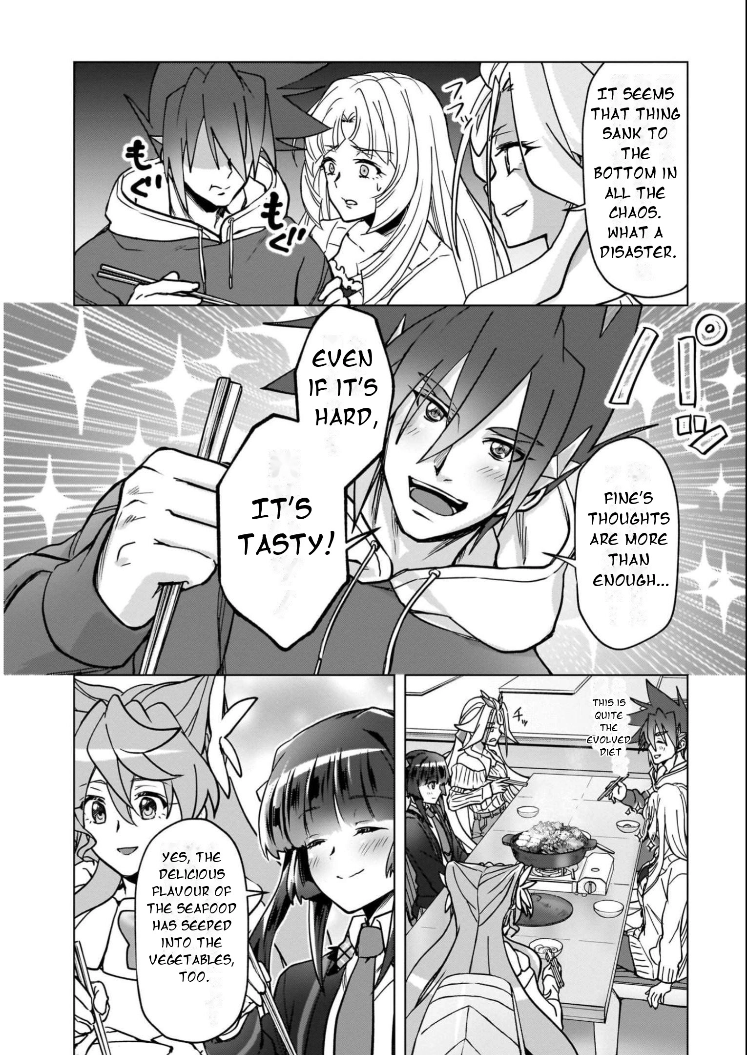 Feast of the Valkyries: Cooking with Shirabe Chapter 19 page 17 - 