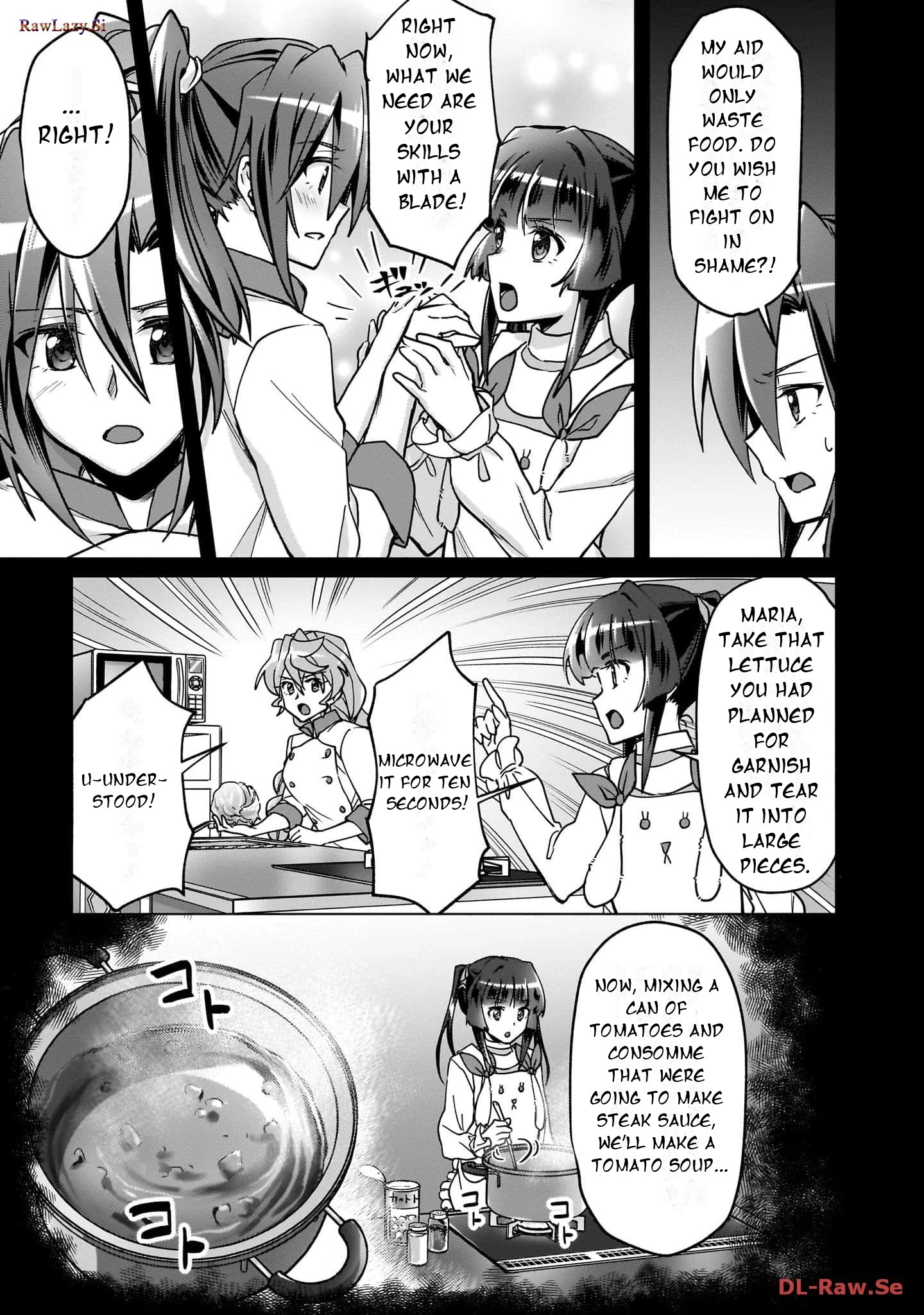 Feast of the Valkyries: Cooking with Shirabe Chapter 21 page 12 - 