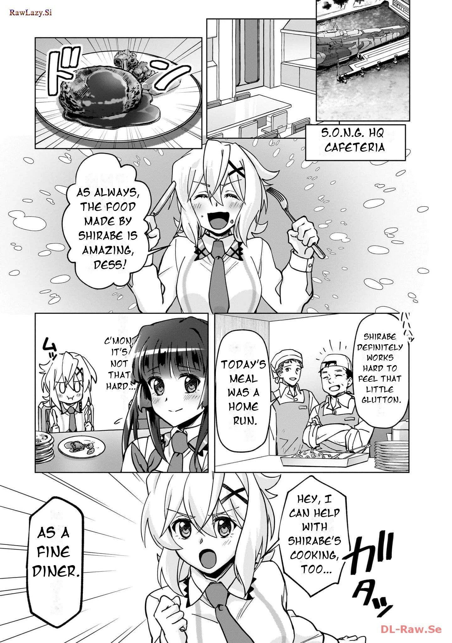 Feast of the Valkyries: Cooking with Shirabe Chapter 22 page 6 - 