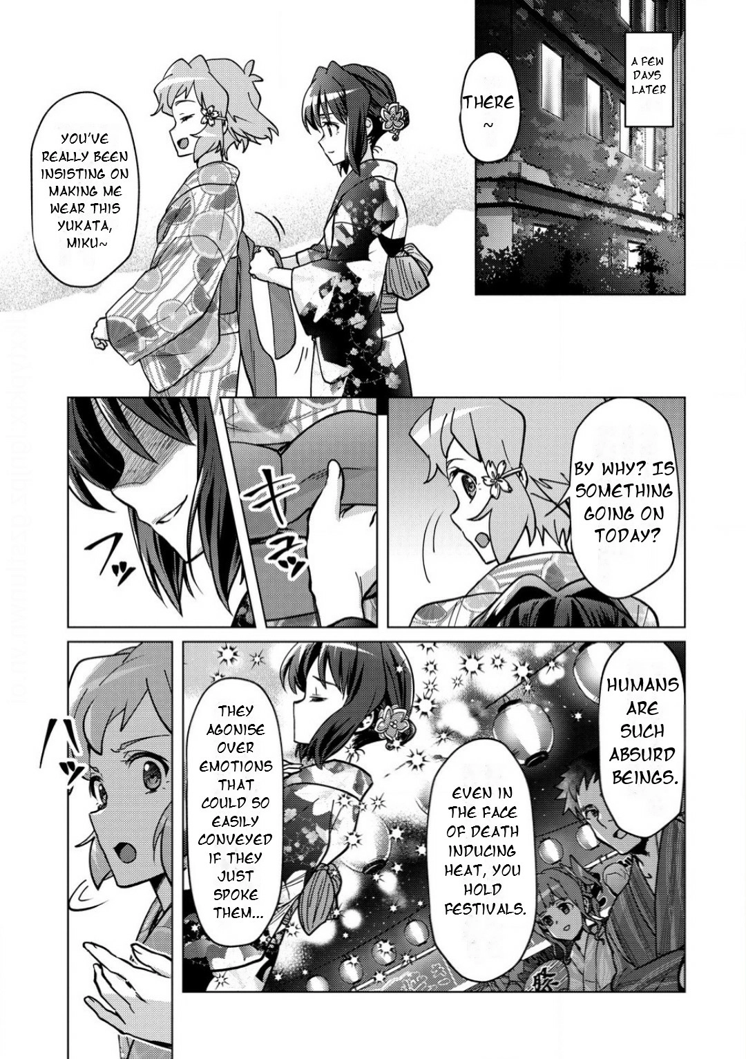 Feast of the Valkyries: Cooking with Shirabe Chapter 34 page 10 - 