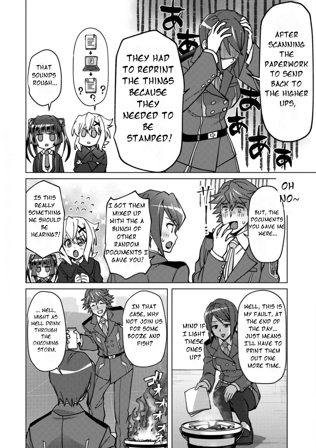 Feast of the Valkyries: Cooking with Shirabe Chapter 36 page 9 - 