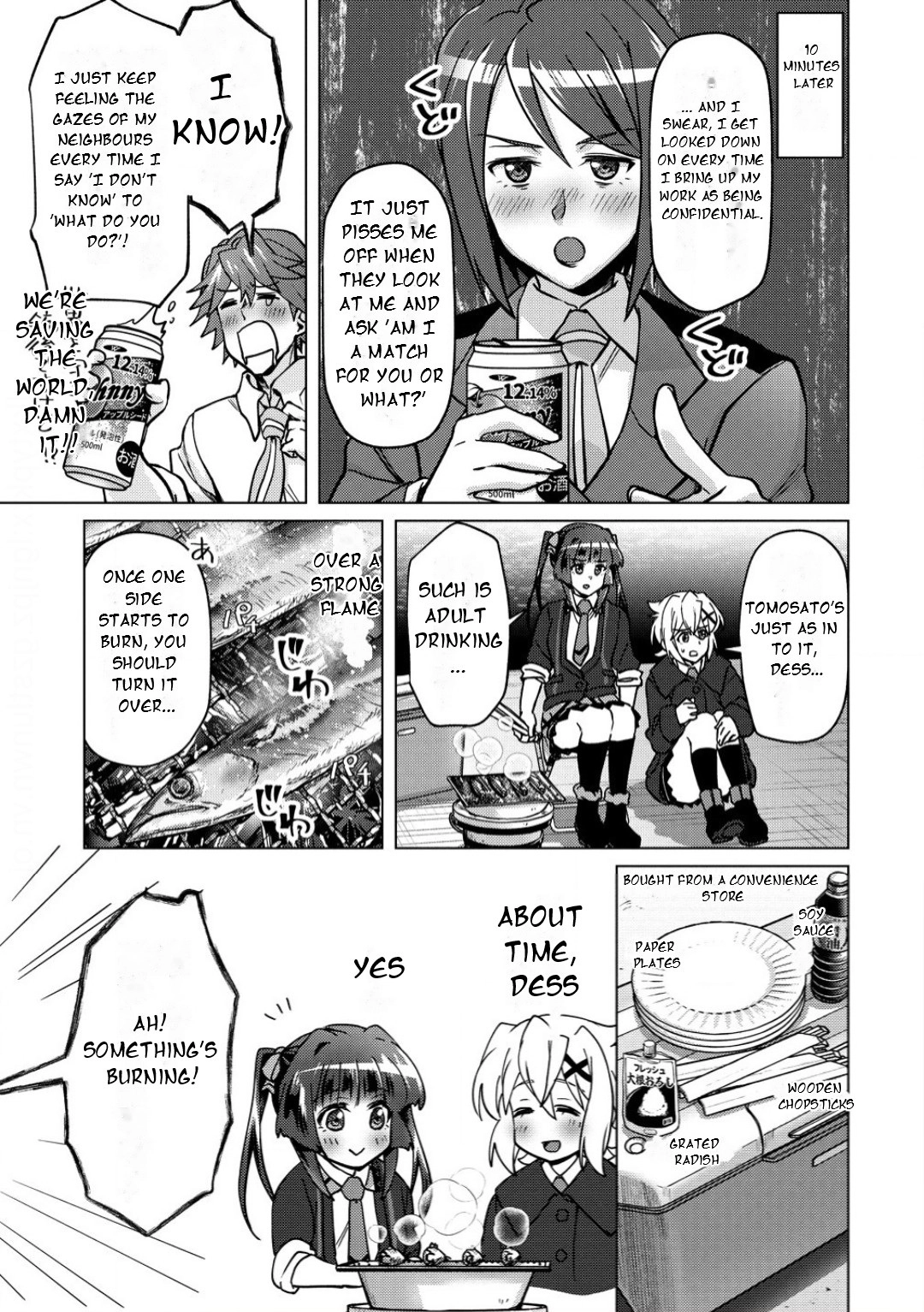 Feast of the Valkyries: Cooking with Shirabe Chapter 36 page 10 - 