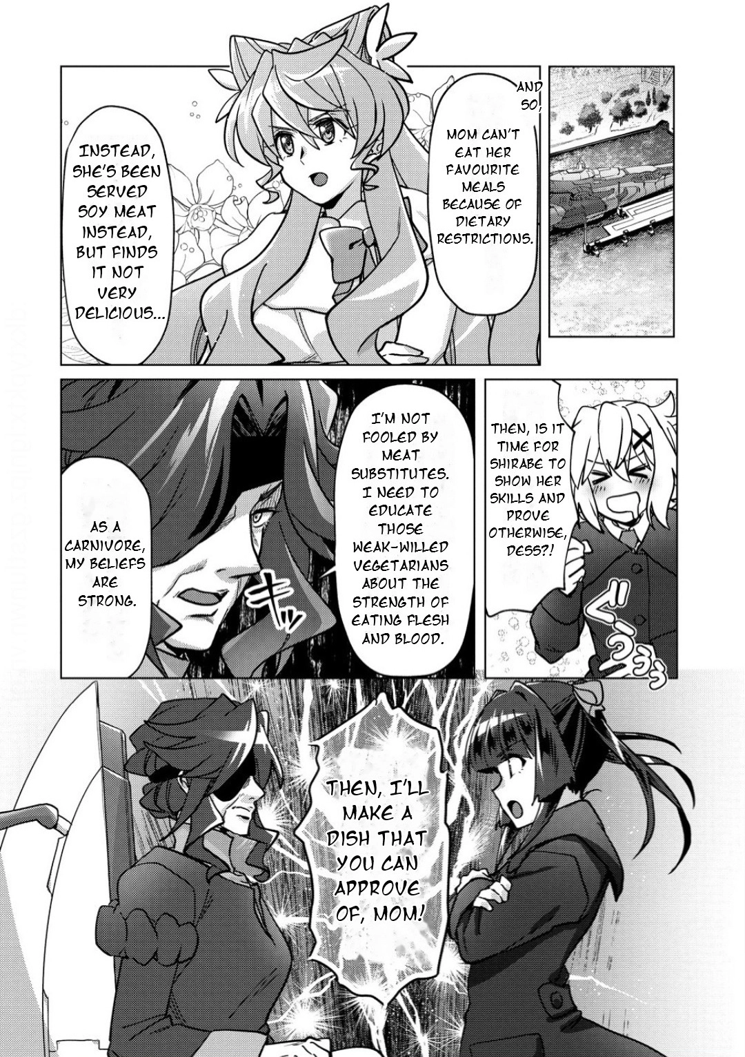 Feast of the Valkyries: Cooking with Shirabe Chapter 39 page 11 - 