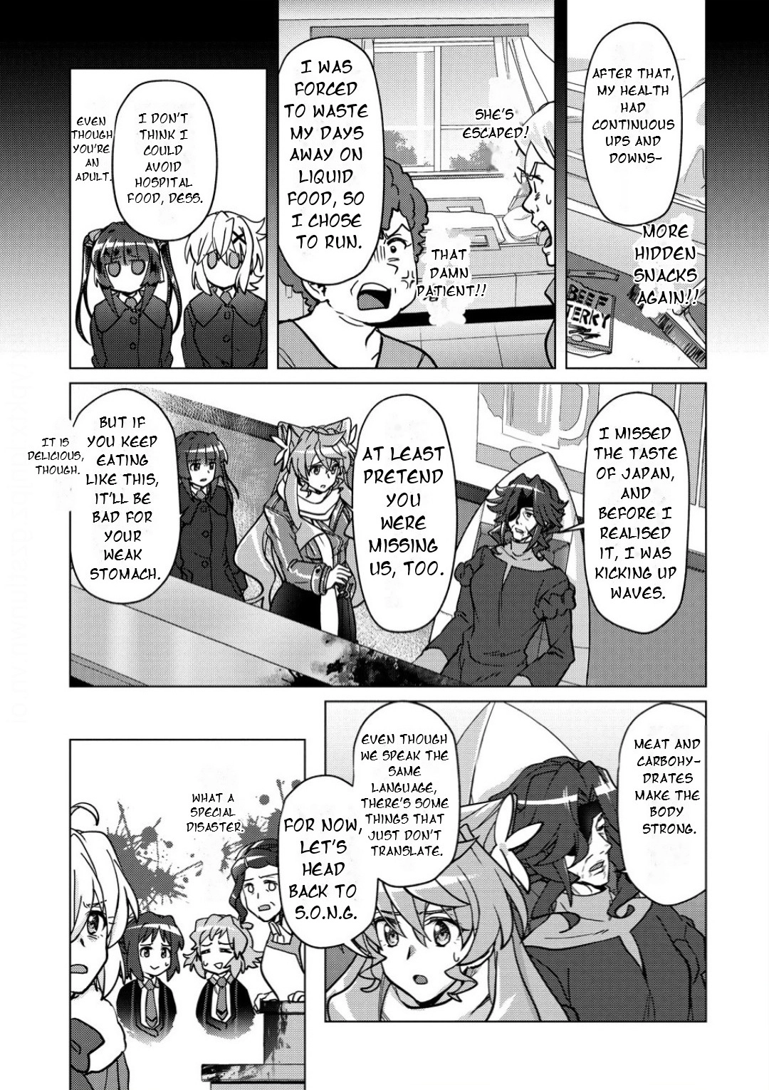 Feast of the Valkyries: Cooking with Shirabe Chapter 39 page 10 - 