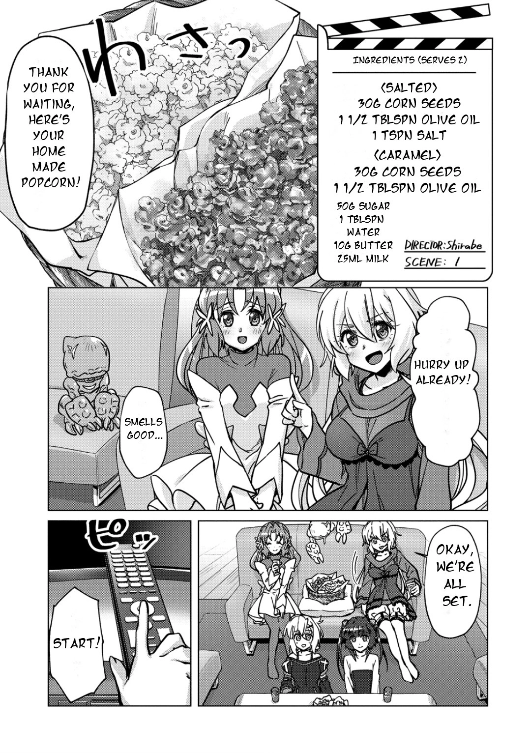 Feast of the Valkyries: Cooking with Shirabe Chapter 45 page 4 - 