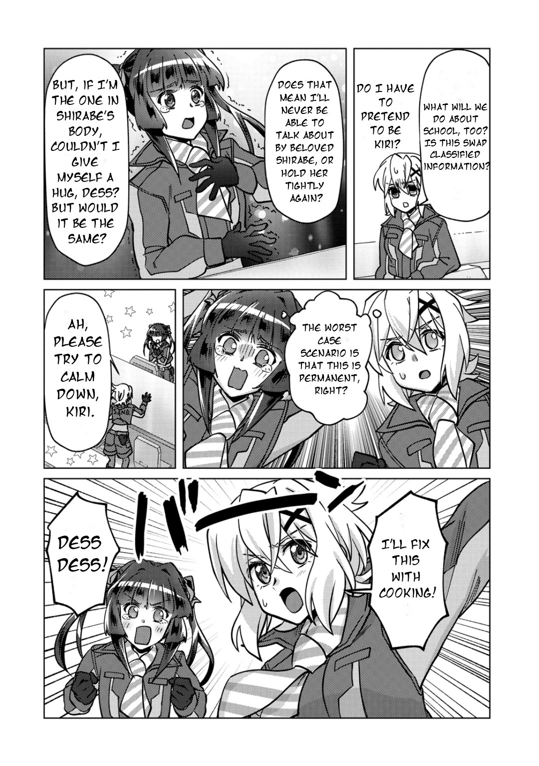 Feast of the Valkyries: Cooking with Shirabe Chapter 46 page 11 - 