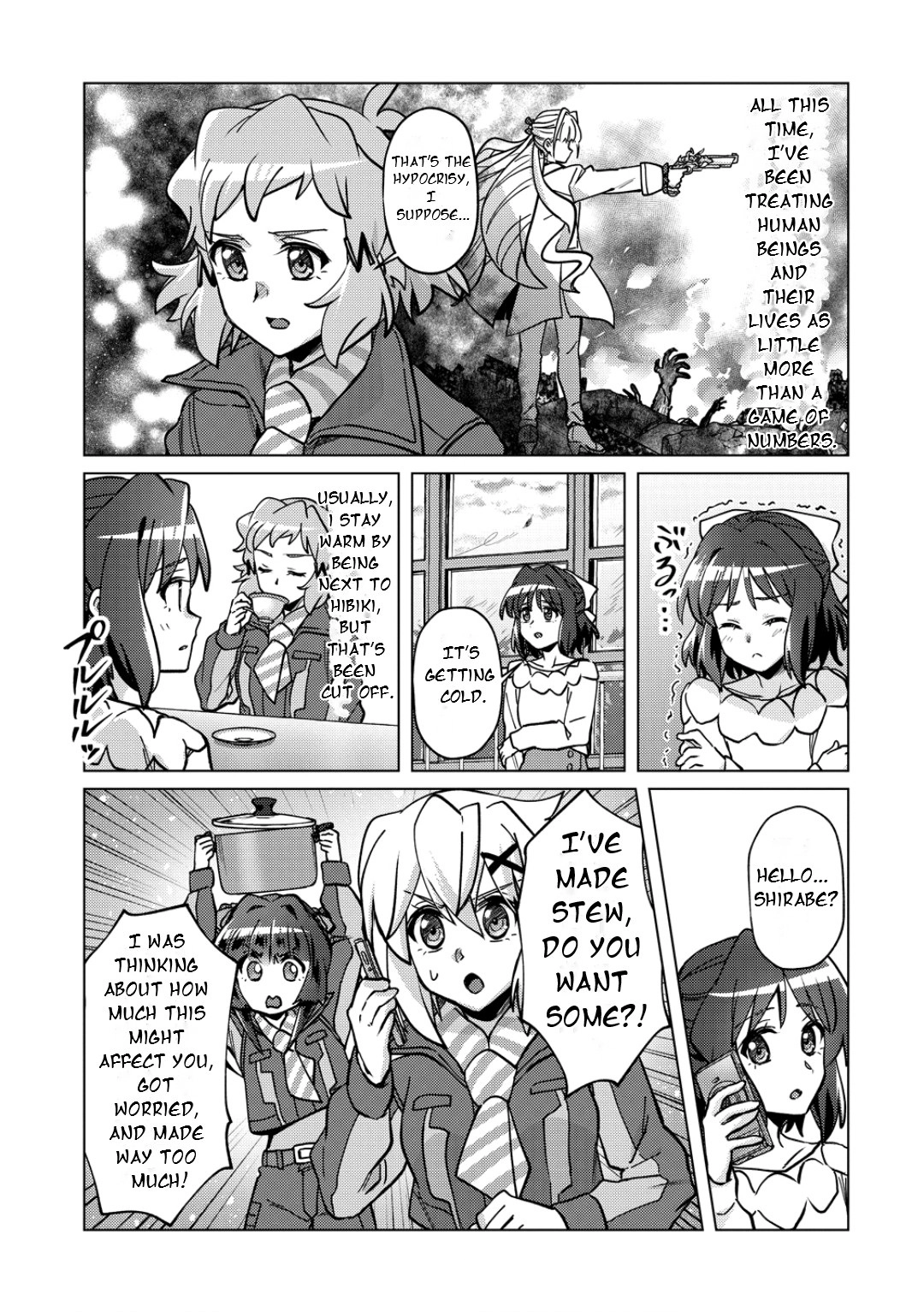 Feast of the Valkyries: Cooking with Shirabe Chapter 46 page 16 - 