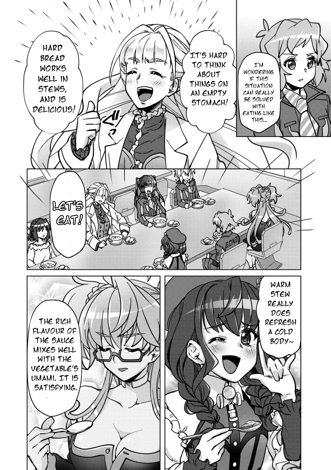 Feast of the Valkyries: Cooking with Shirabe Chapter 46 page 19 - 