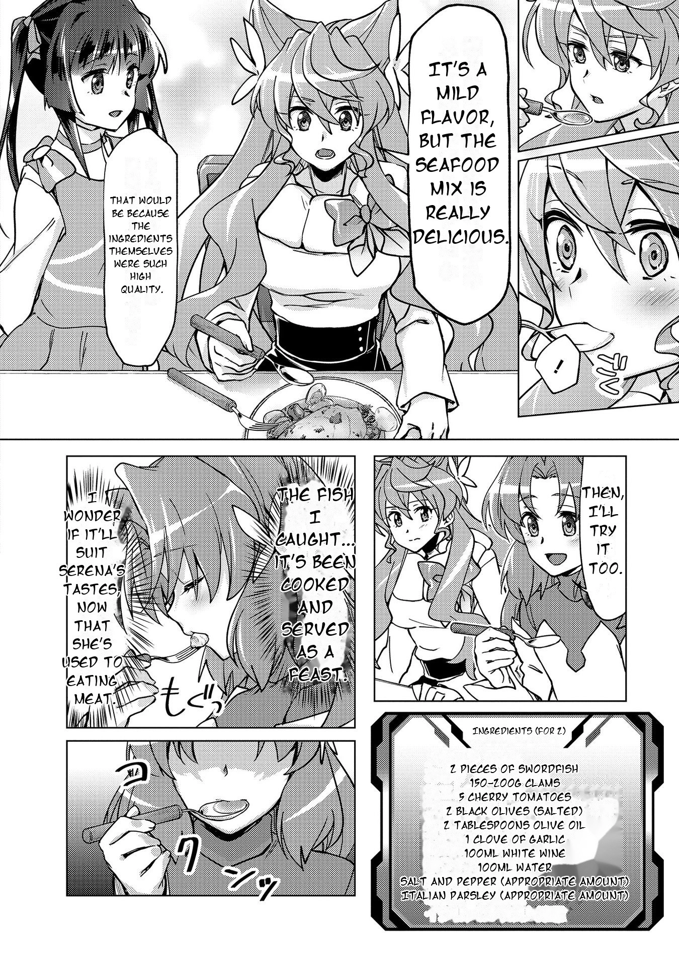 Feast of the Valkyries: Cooking with Shirabe Chapter 6 page 22 - 