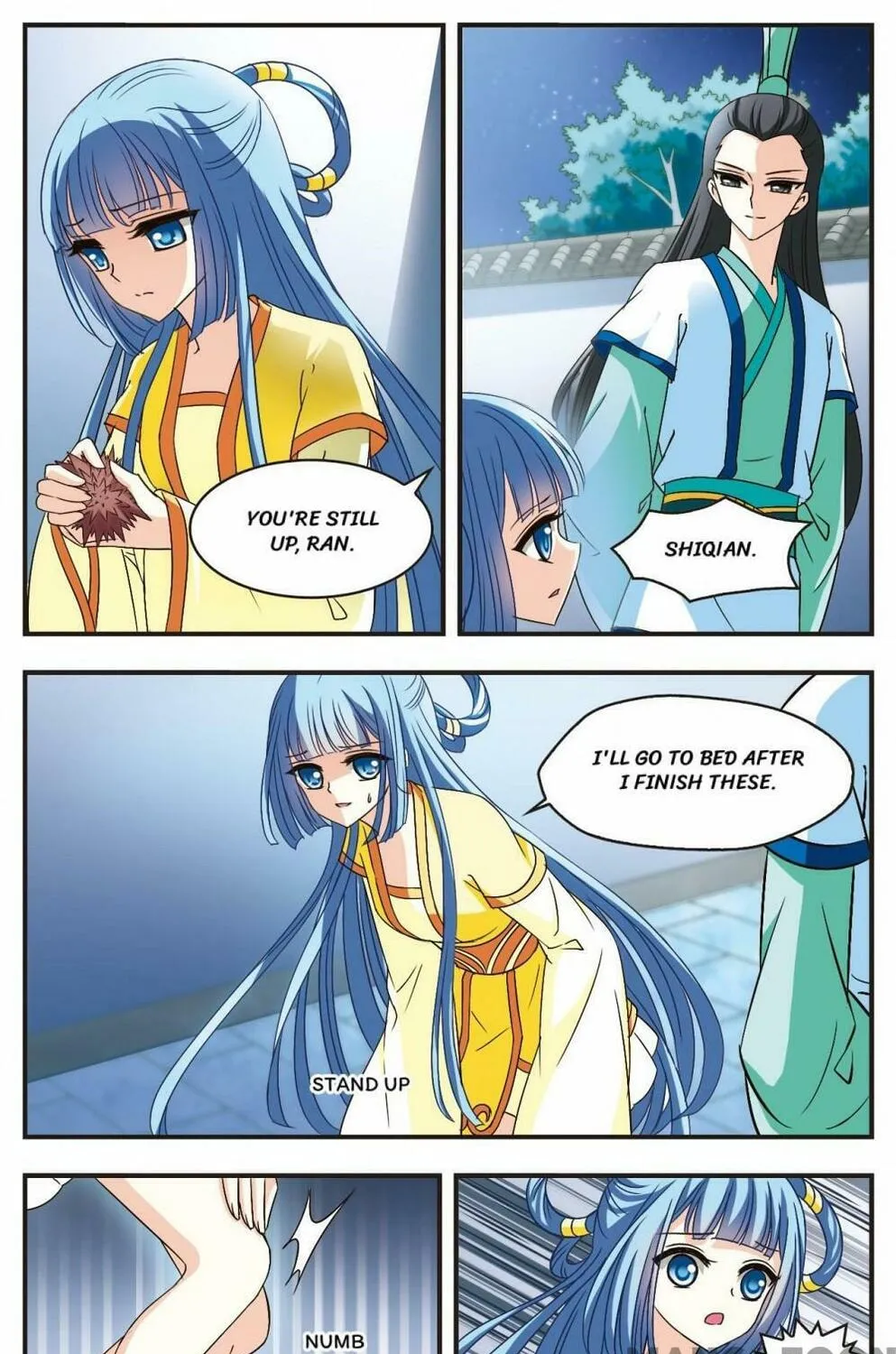 Read Feng Qi Cang Lan (Colored) chapter 100 image 12 on Lezhin
