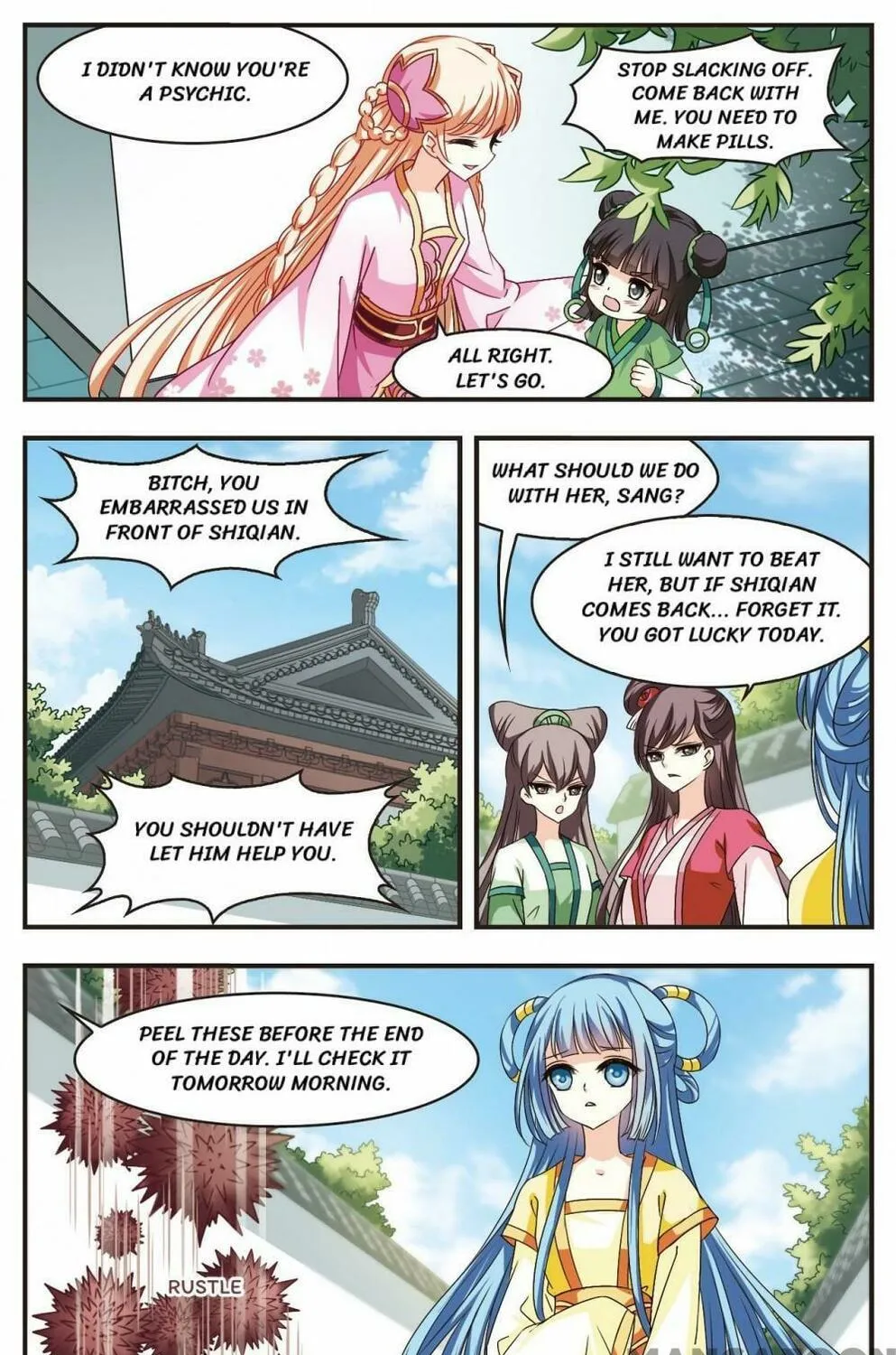 Read Feng Qi Cang Lan (Colored) chapter 100 image 4 on Lezhin