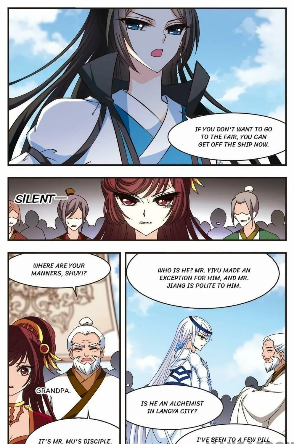Read Feng Qi Cang Lan (Colored) chapter 150 image 11 on Lezhin