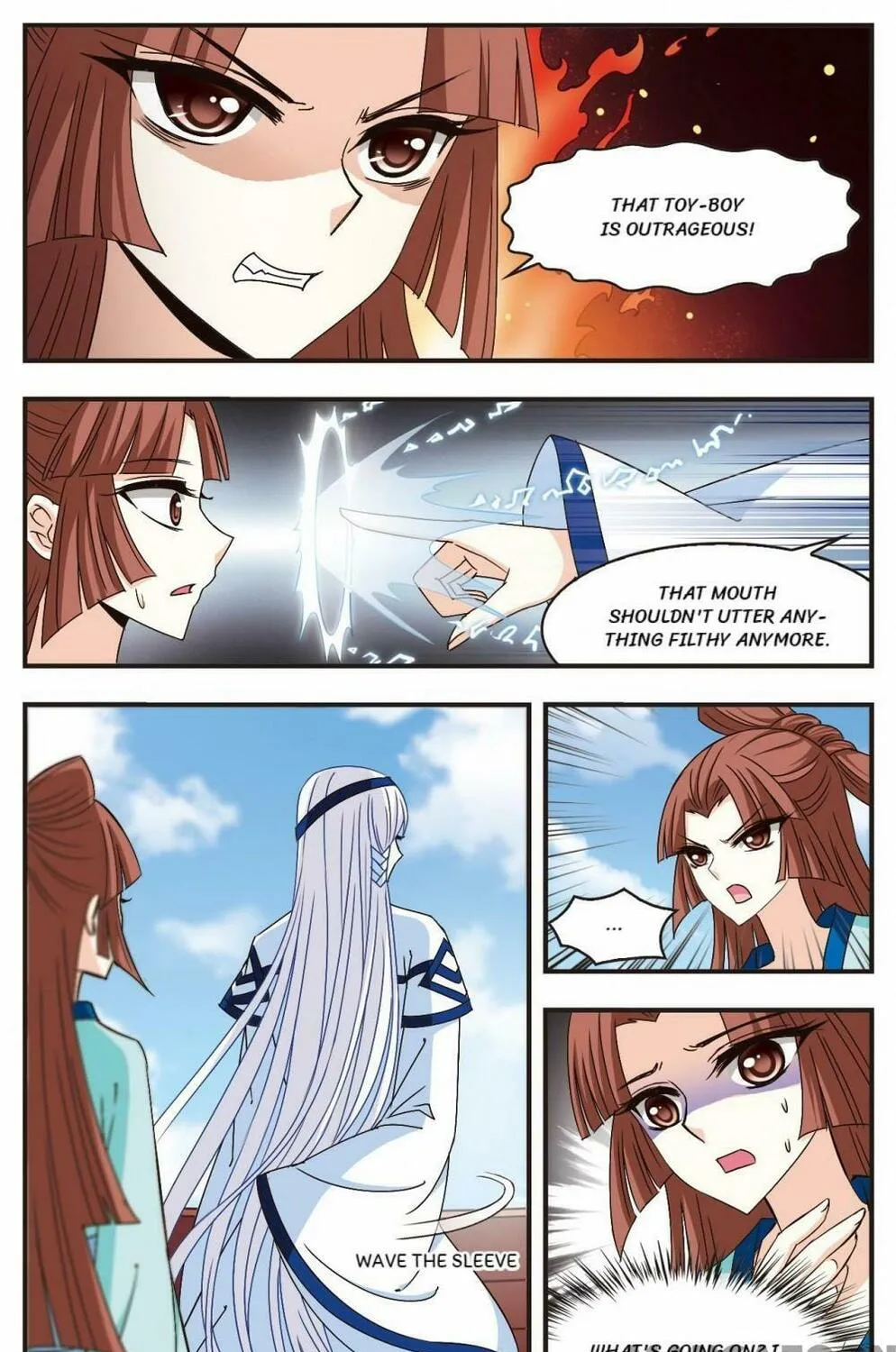 Read Feng Qi Cang Lan (Colored) chapter 154 image 0 on Lezhin