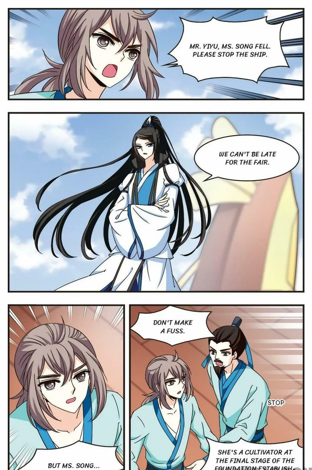 Read Feng Qi Cang Lan (Colored) chapter 154 image 10 on Lezhin