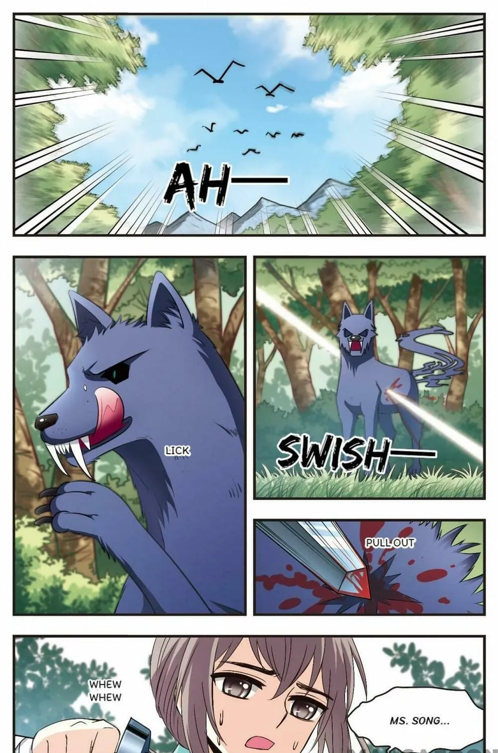 Read Feng Qi Cang Lan (Colored) chapter 155 image 6 on Lezhin