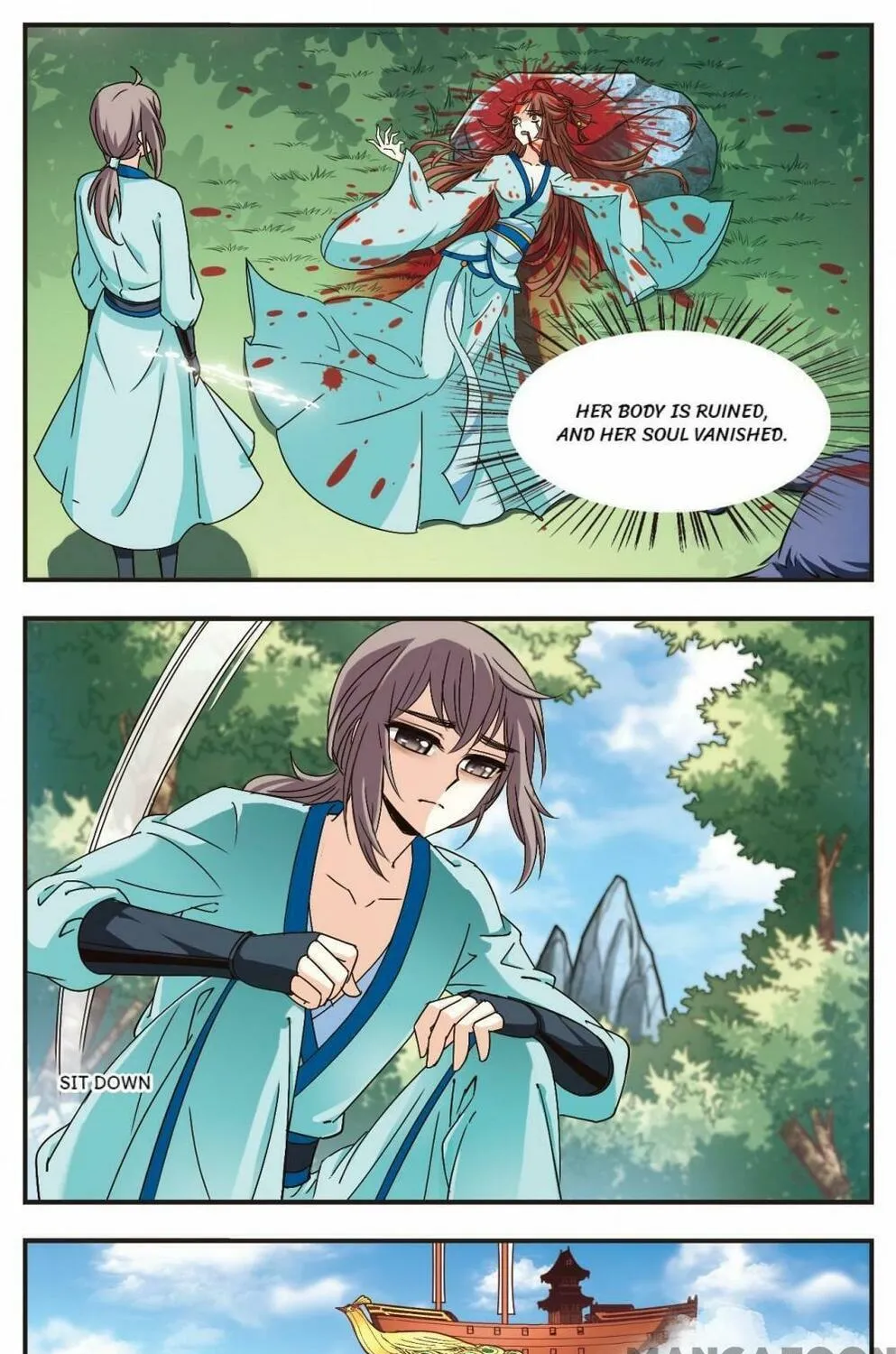 Read Feng Qi Cang Lan (Colored) chapter 155 image 8 on Lezhin