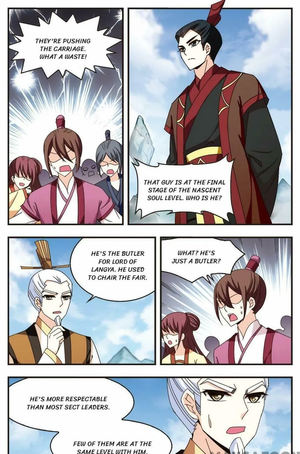 Read Feng Qi Cang Lan (Colored) chapter 157 image 9 on Lezhin