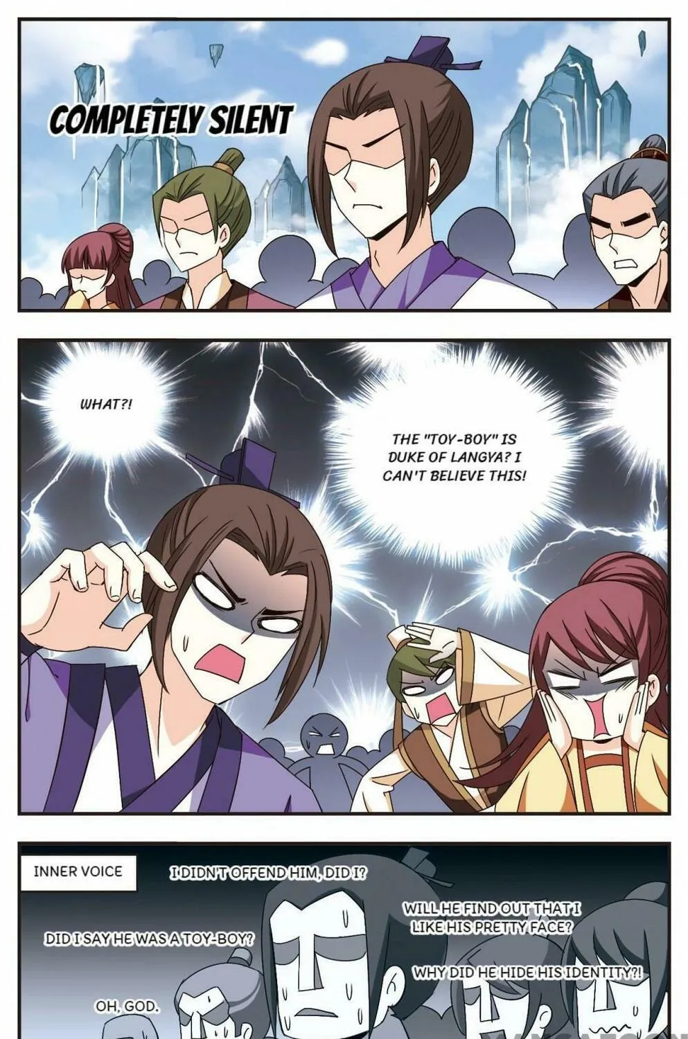 Read Feng Qi Cang Lan (Colored) chapter 158 image 6 on Lezhin