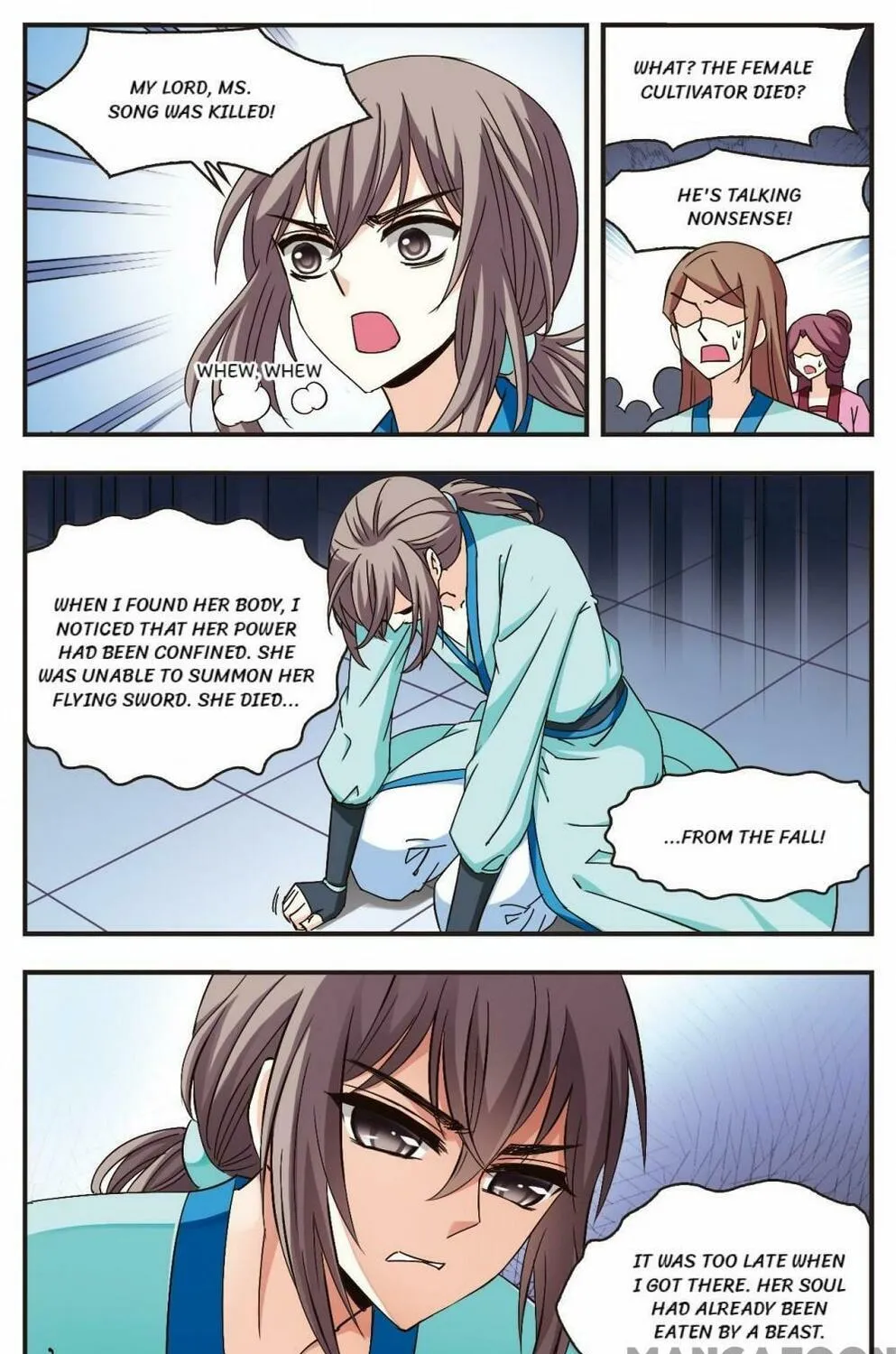 Read Feng Qi Cang Lan (Colored) chapter 158 image 9 on Lezhin