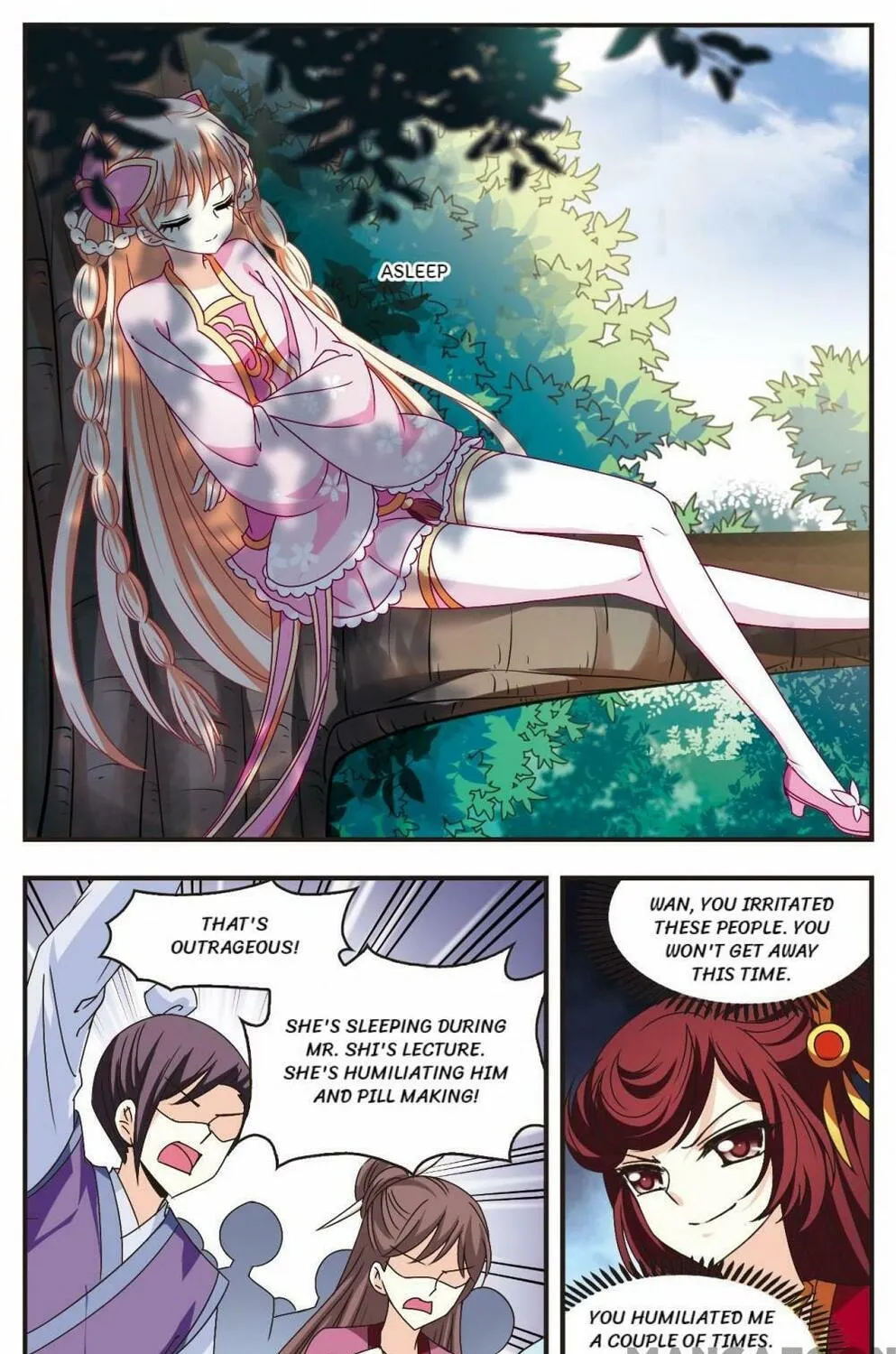Read Feng Qi Cang Lan (Colored) chapter 164 image 6 on Lezhin