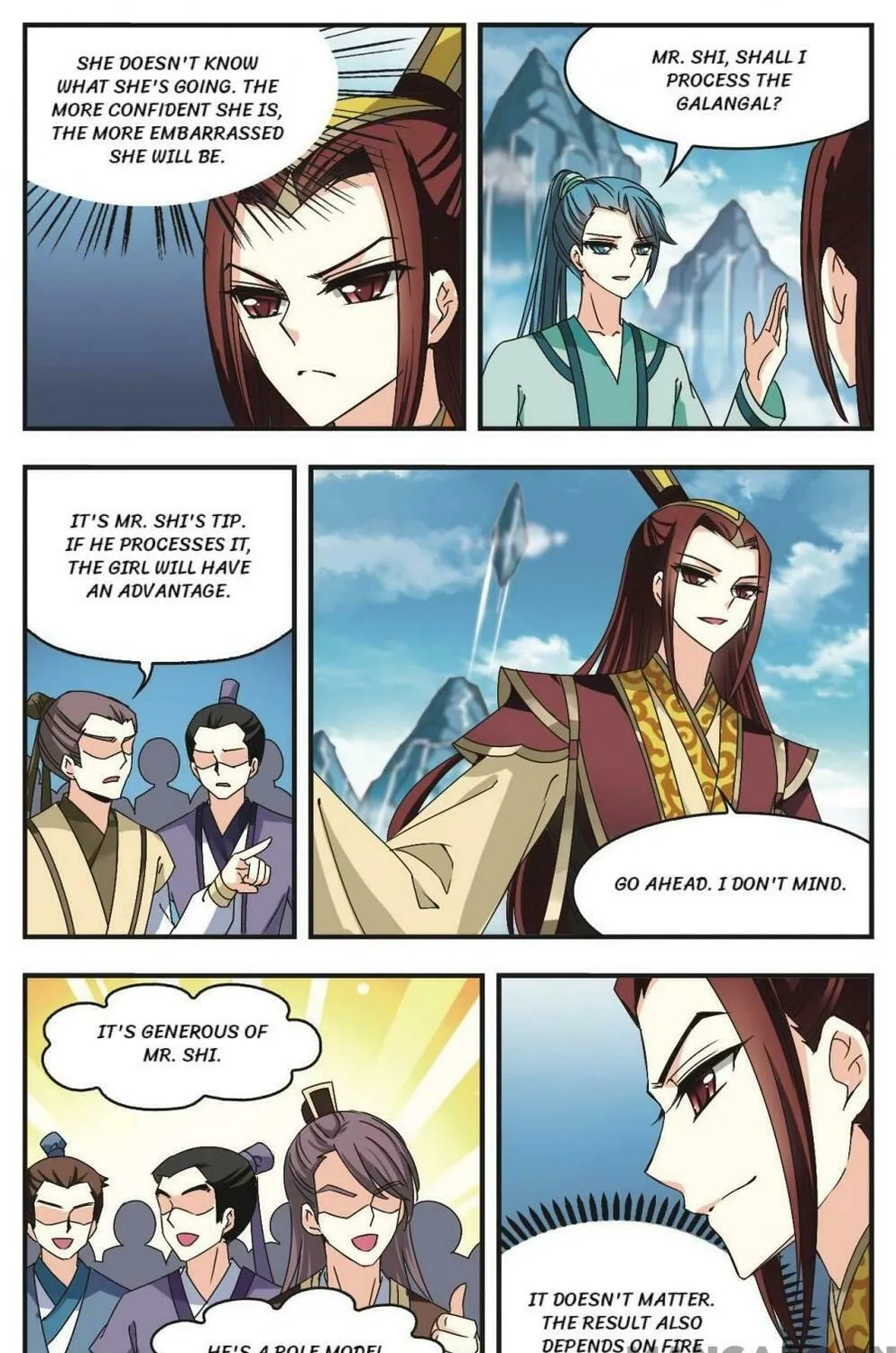Read Feng Qi Cang Lan (Colored) chapter 166 image 9 on Lezhin