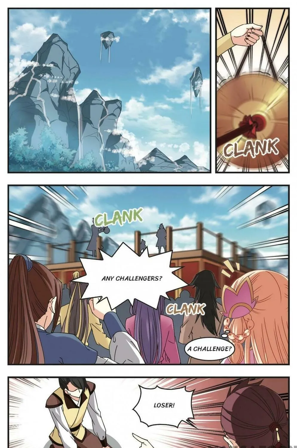 Read Feng Qi Cang Lan (Colored) chapter 170 image 0 on Lezhin