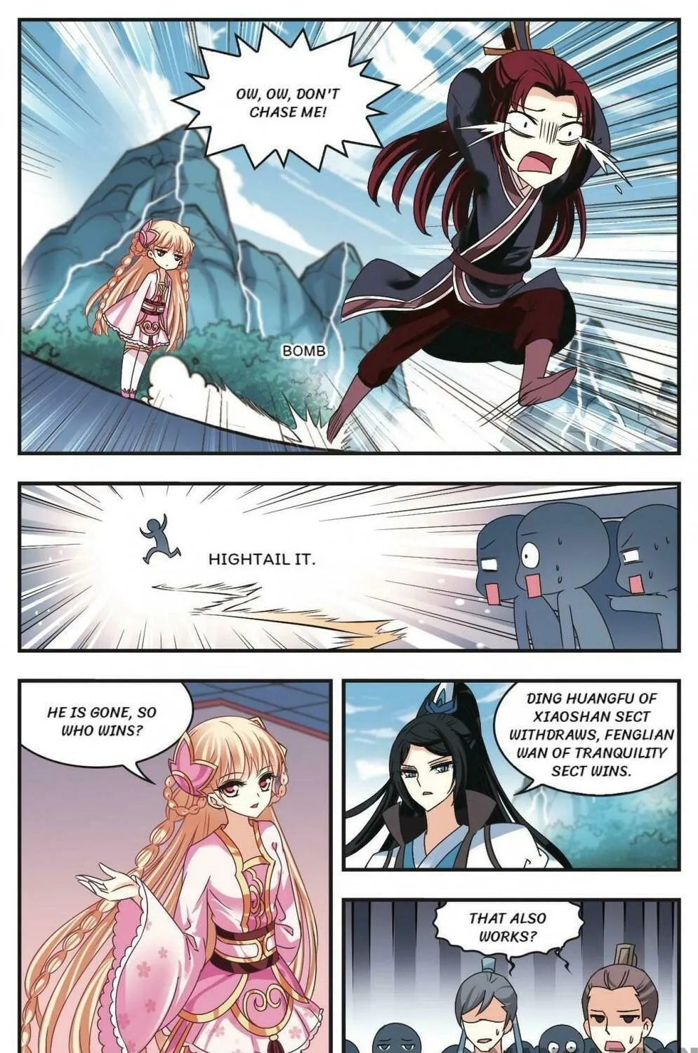 Read Feng Qi Cang Lan (Colored) chapter 182 image 8 on Lezhin