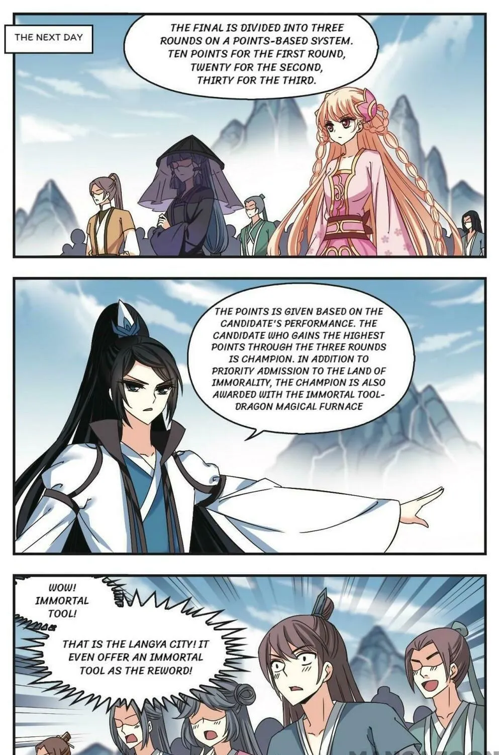 Read Feng Qi Cang Lan (Colored) chapter 185 image 8 on Lezhin