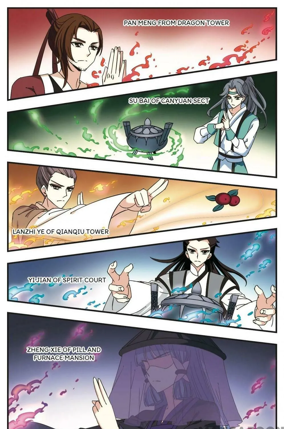 Read Feng Qi Cang Lan (Colored) chapter 186 image 4 on Lezhin