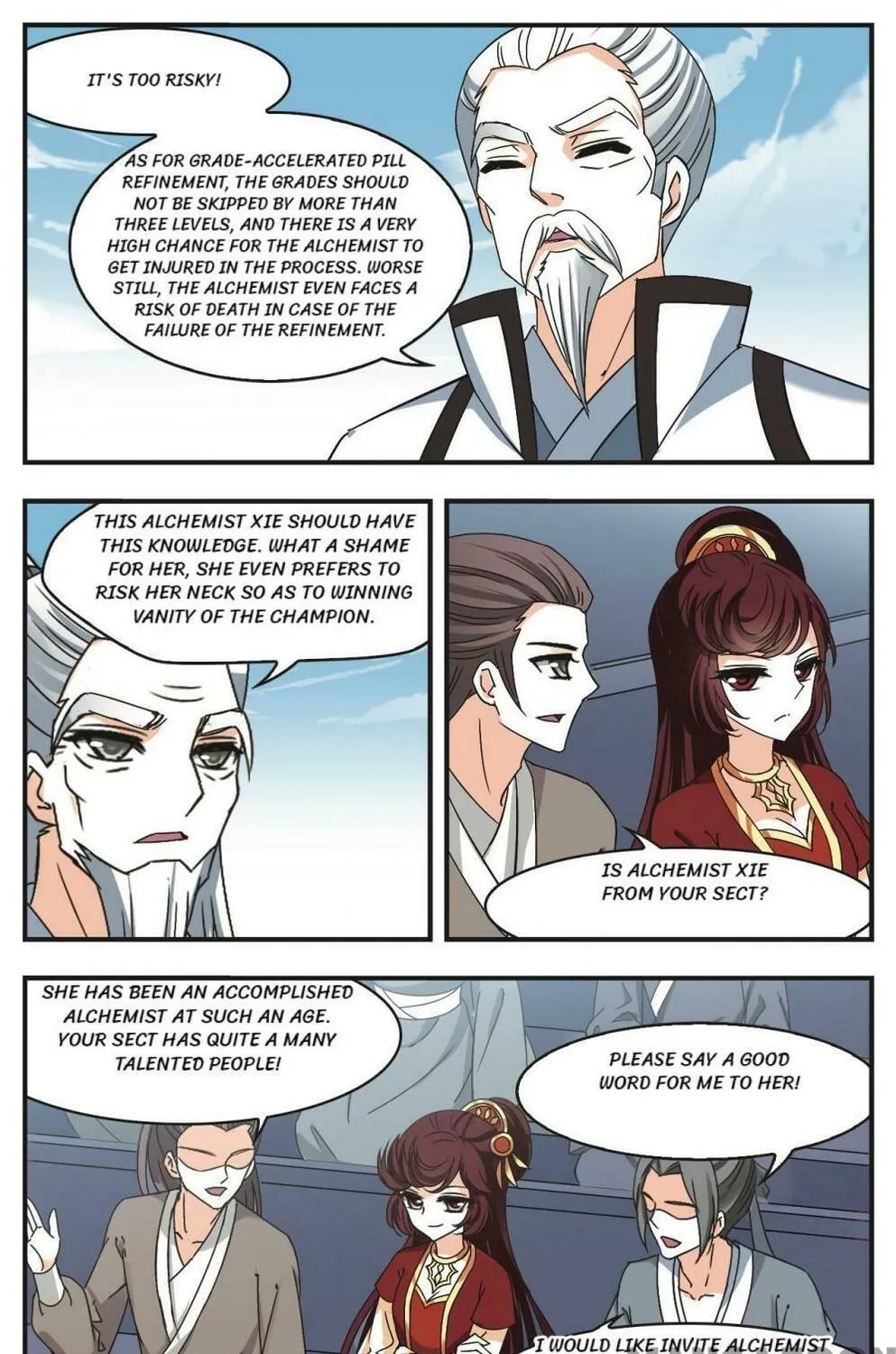 Read Feng Qi Cang Lan (Colored) chapter 189 image 9 on Lezhin
