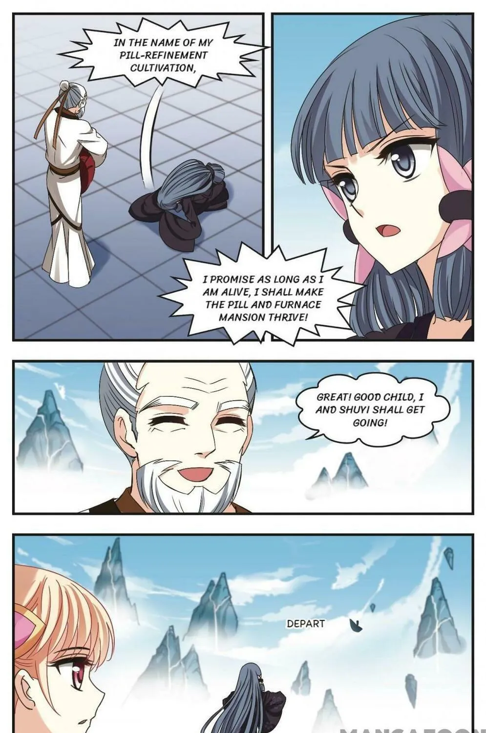 Read Feng Qi Cang Lan (Colored) chapter 199 image 10 on Lezhin