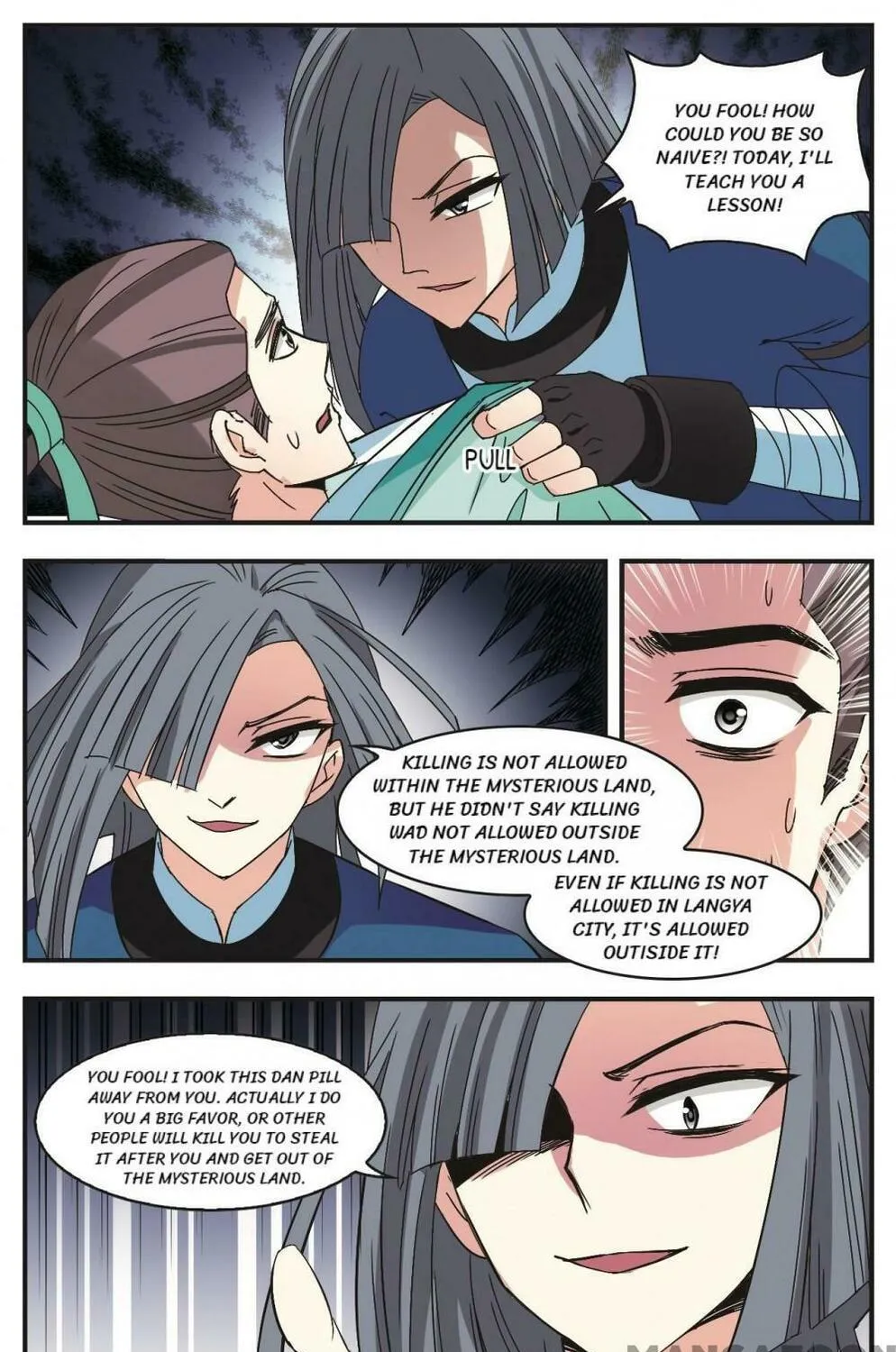 Read Feng Qi Cang Lan (Colored) chapter 205 image 10 on Lezhin